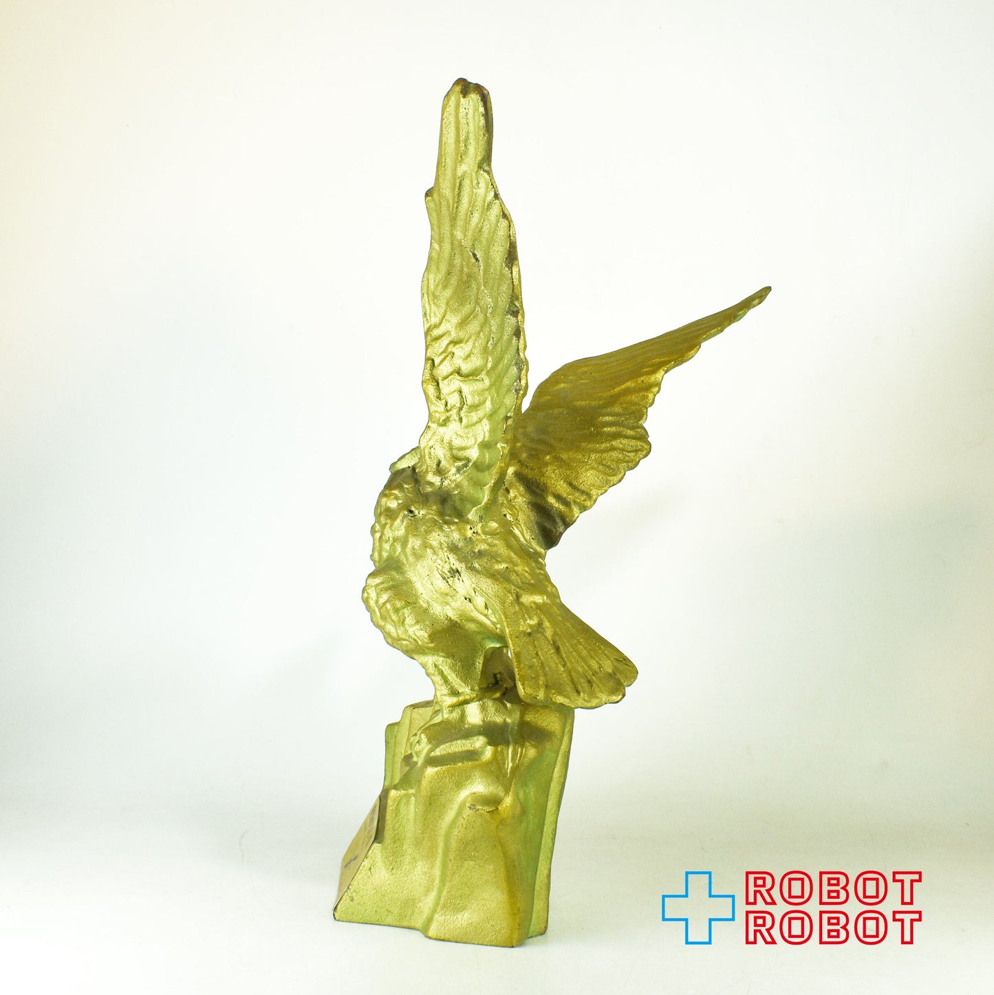 具志堅用高 黄金のかんむり鷲 鉄製 オブジェ 置物