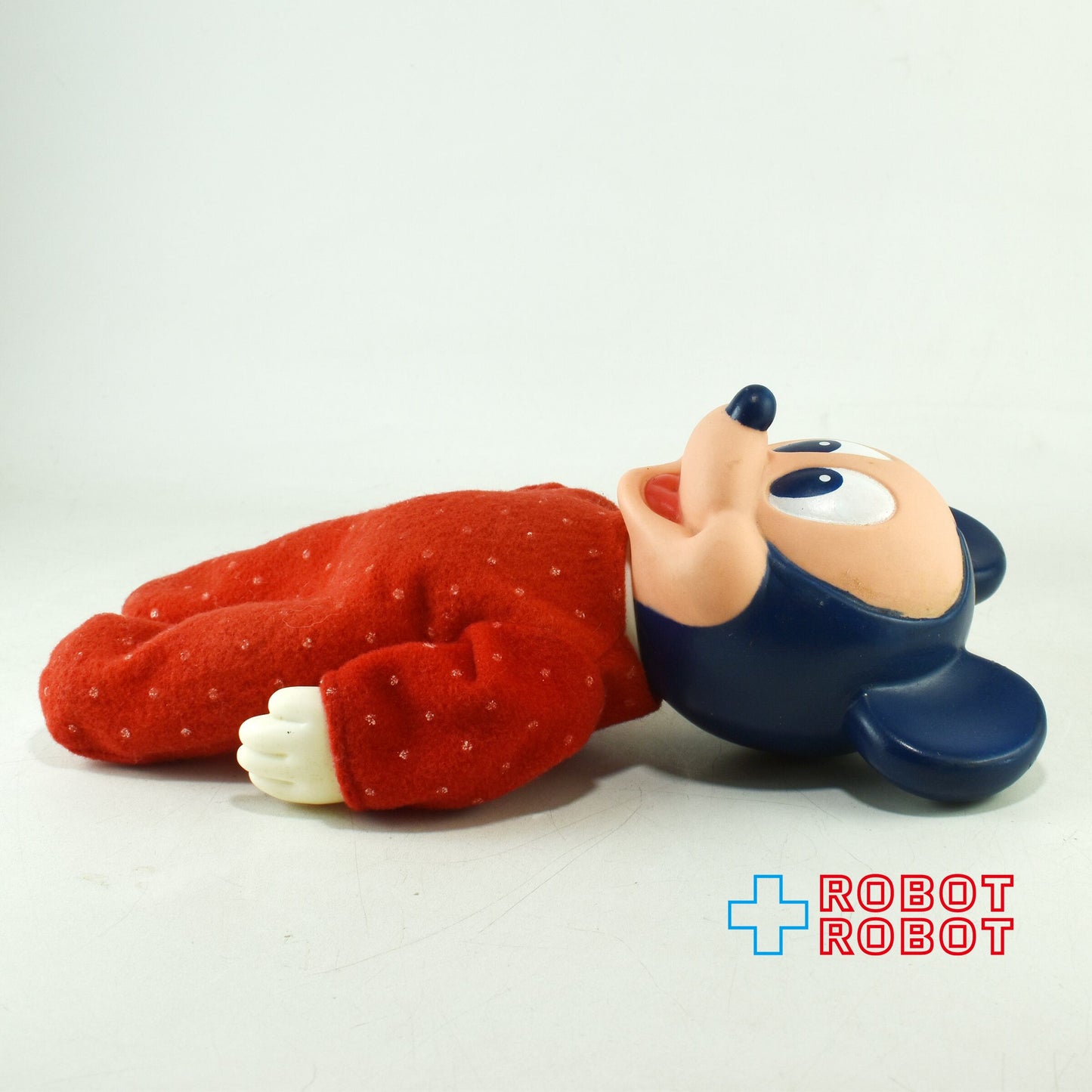 アルコ社 ディズニー ベビーミッキーマウス ソフビフィギュア 赤服 1984