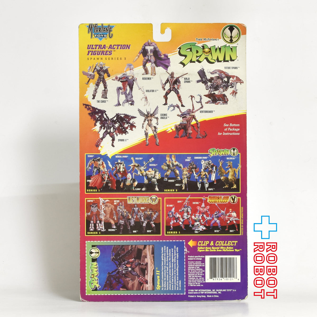 マクファーレン・トイズ スポーン シリーズ3 スポーンII ハーフマスク(’98リデコレーション ) アクションフィギュア 未開封