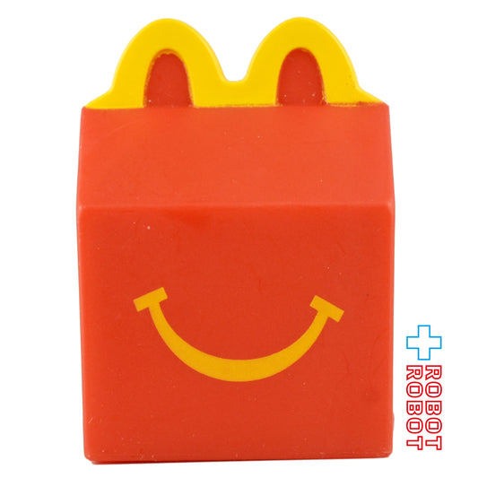 マクドナルド ミニチュアマクドナルド レッドハッピーセットボックス ハッピーミールトイ 2025 ヴェトナム製 アメリカ流通版 側面にmマーク有り