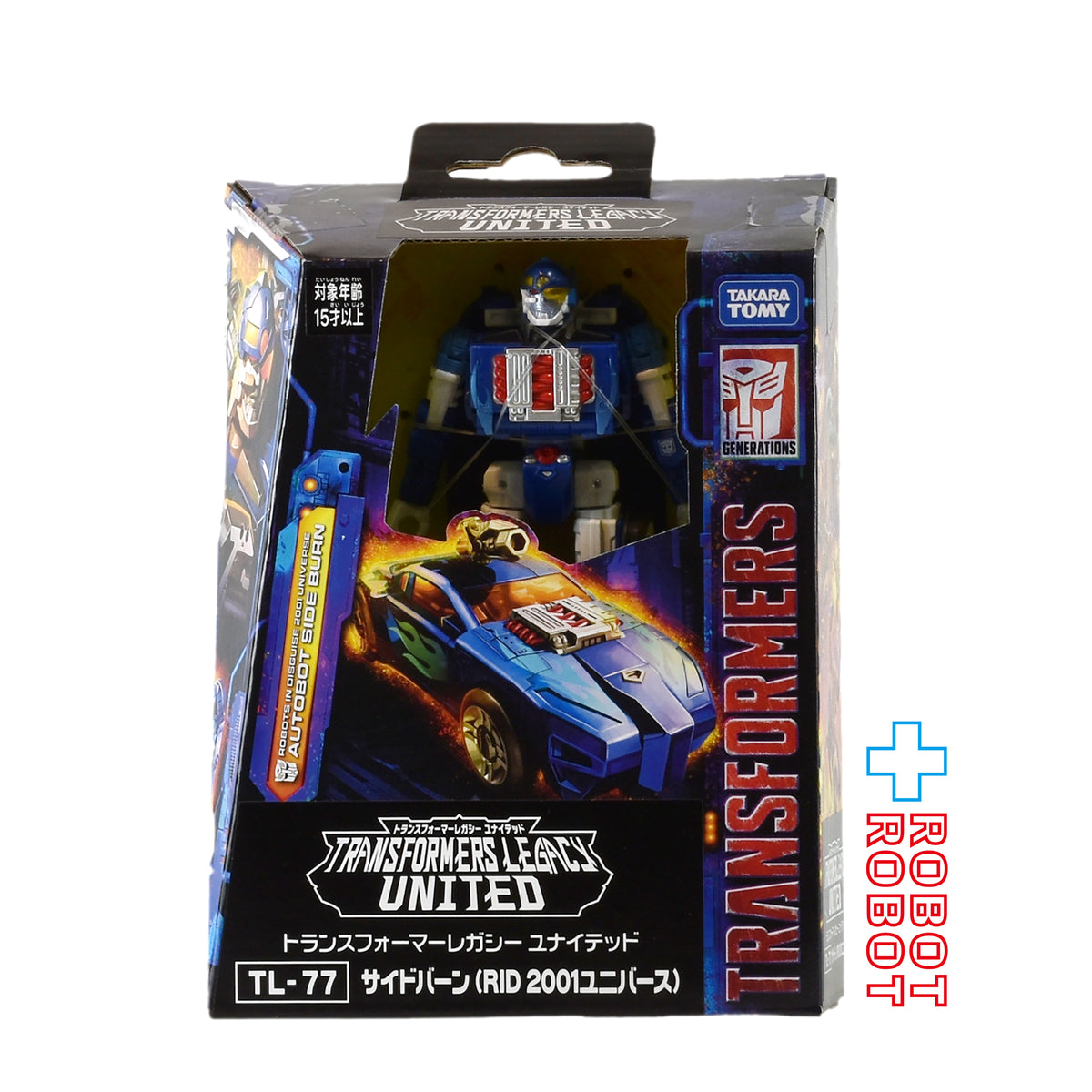 トランスフォーマー TL-77 サイドバーン(RID 2001ユニバース) 国内版 未開封