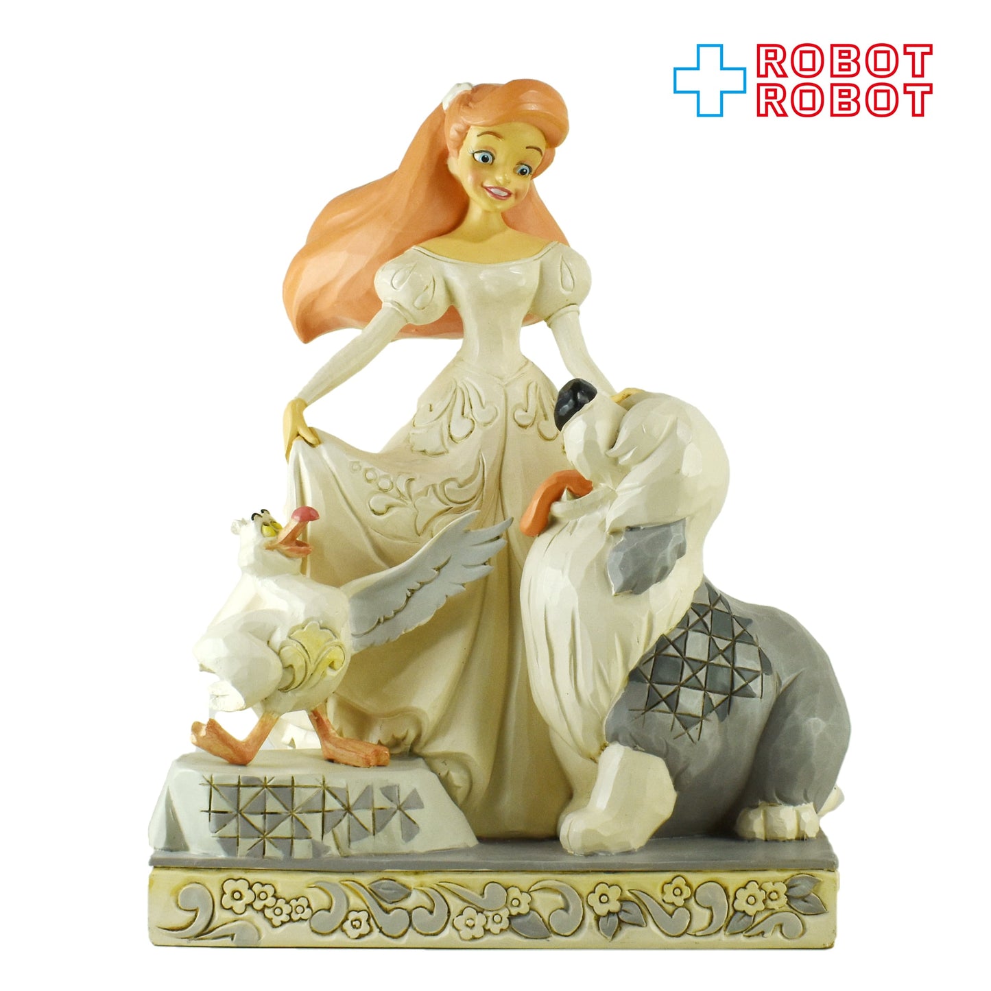 ディズニー・トラディションズ エネスコ ジム・ショア リトル・マーメイド スピリテッド・サイレン アリエル スカトル マックス スタチュー フィギュア 箱付