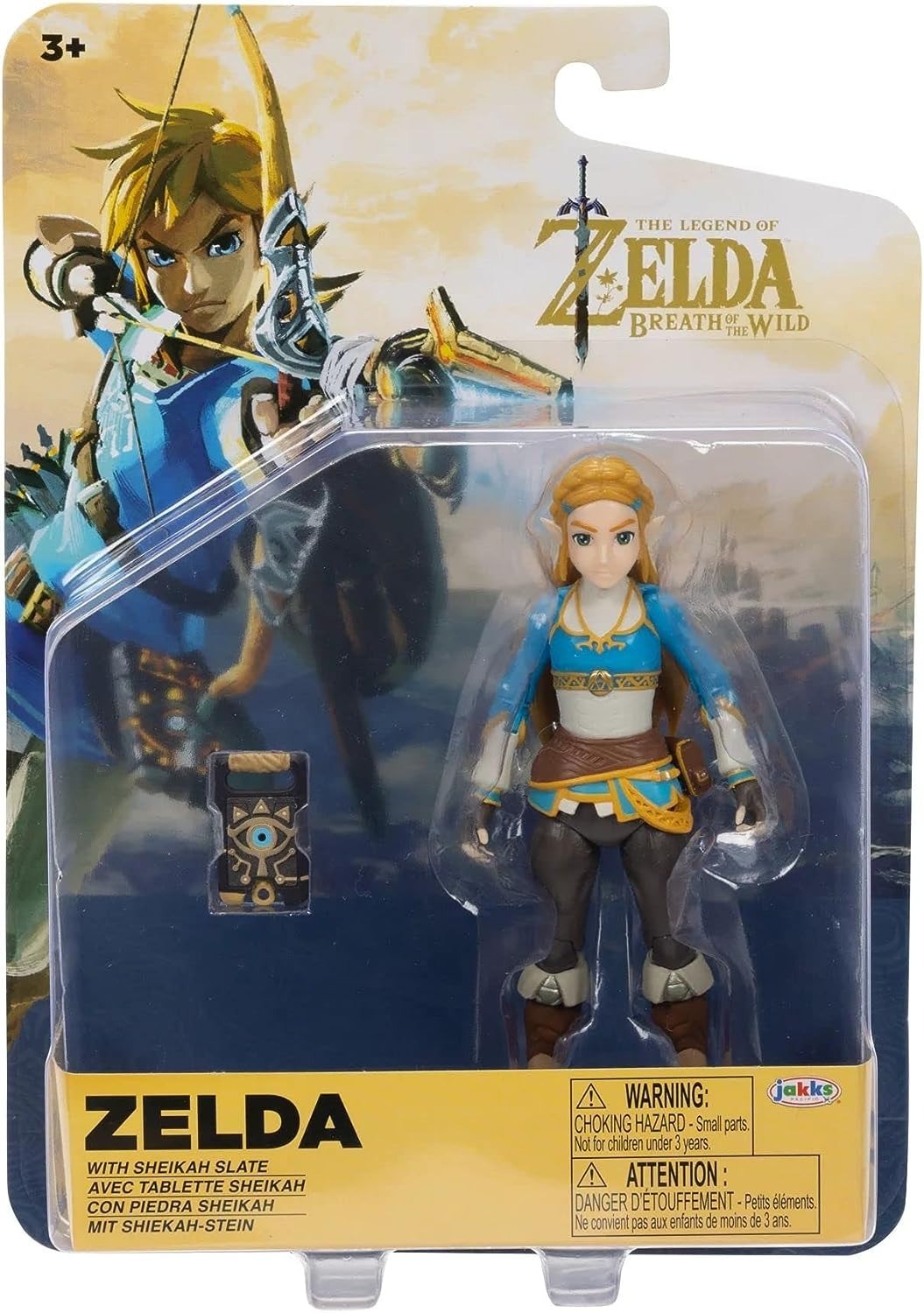 ジャックス ゼルダの伝説 ブレス オブ ザ ワイルド ゼルダ＆リンク アクションフィギュア セット 未開封