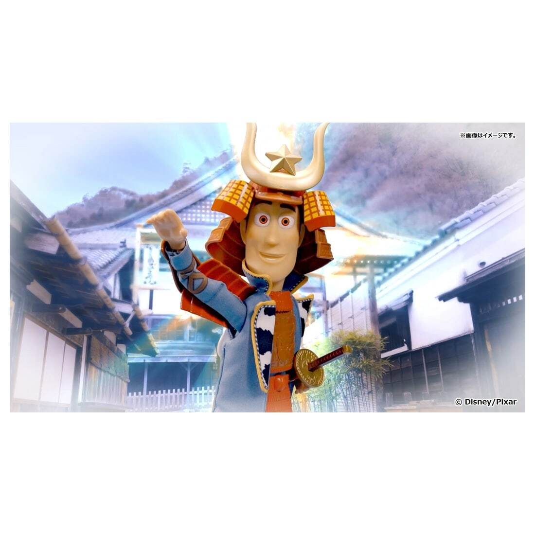 トミー トイ・ストーリー 30周年 リアルサイズトーキングフィギュア ウッディ KABUTO ver. 未開封