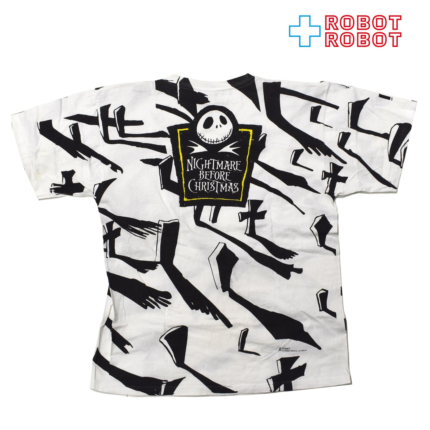 STANLEY DESANTIS ナイトメアー・ビフォア・クリスマス ロック ショック バレル Tシャツ Lサイズ 90s