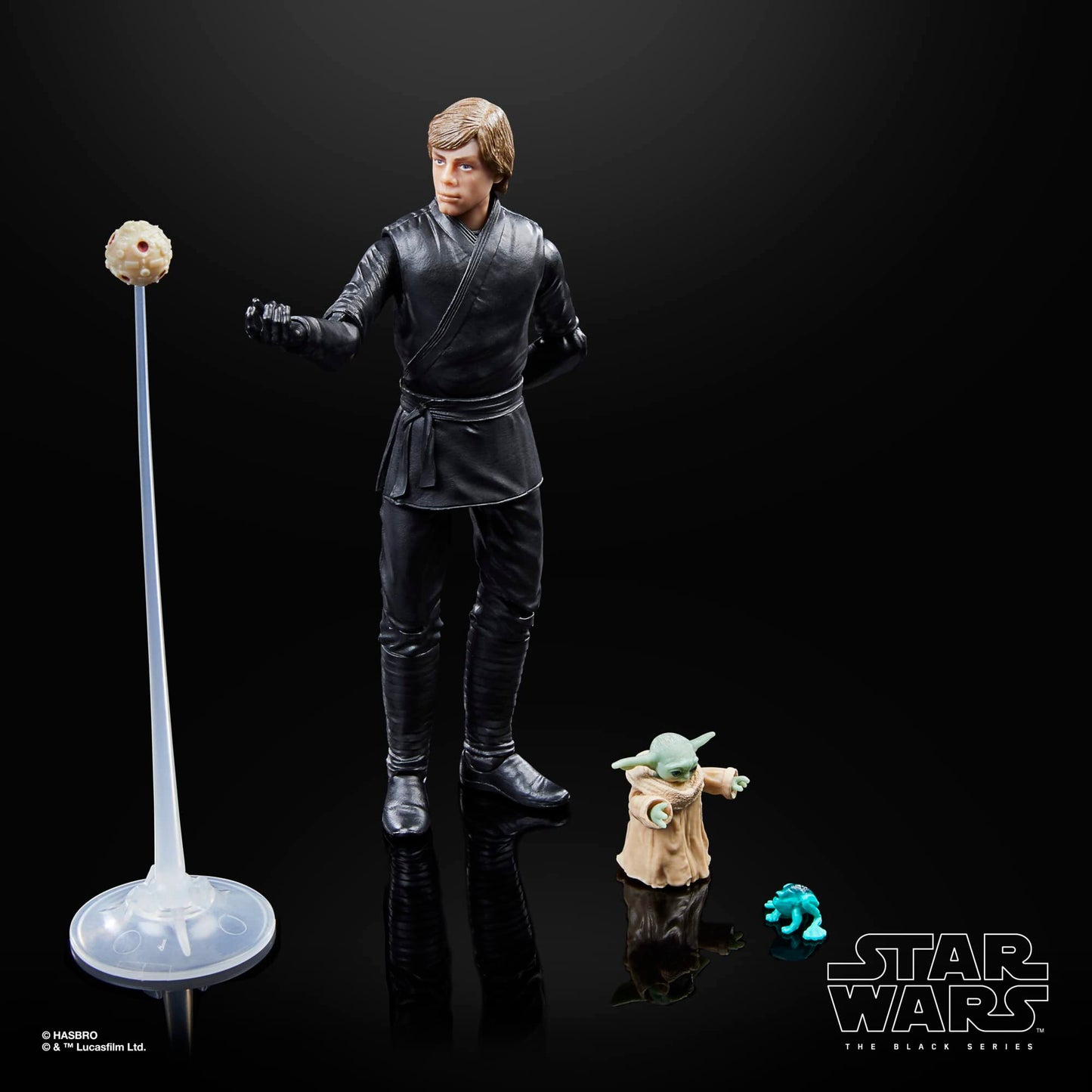 スター・ウォーズ ブラックシリーズ #BOBF03 ルーク・スカイウォーカー＆グローグー [BOBF] ６インチ・アクションフィギュア 開封 箱付き
