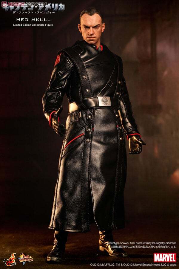欠品あり：ホットトイズ ムービー・マスターピース MMS167 キャプテン・アメリカ / ザ・ファースト・アベンジャー レッド・スカル 1/6 アクションフィギュア 開封箱入