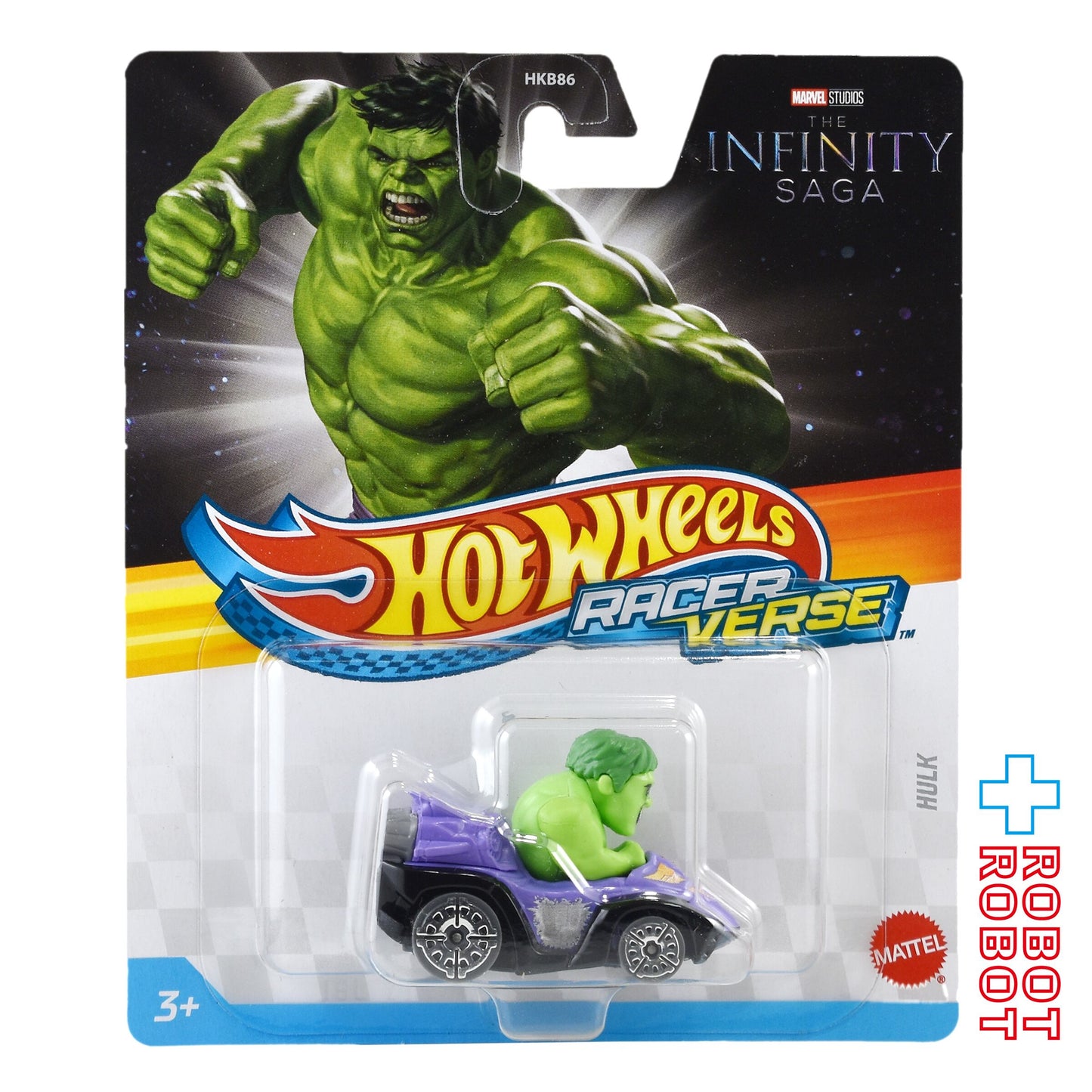 ホットウィール レーサーバース 2025 マーベル・スタジオ インフィニティ・サーガ ハルク ダイキャスト メタルビークル ミニカー 未開封