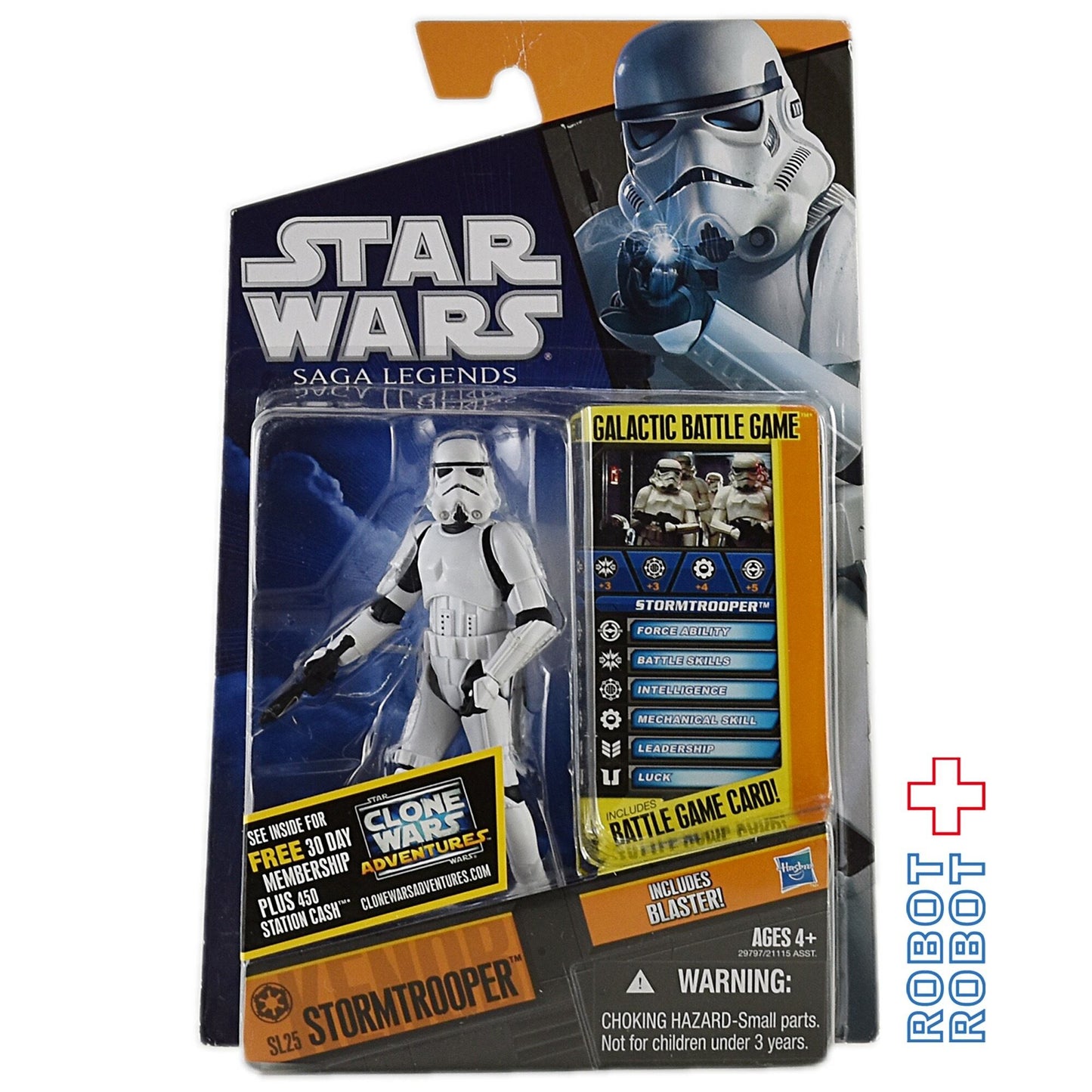 スター・ウォーズ SL2010 SL25 ストームトルーパー 3.75インチ アクションフィギュア 未開封 US版