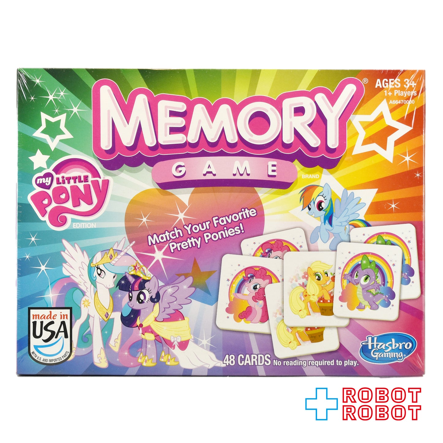 ハズブロ マイリトルポニー メモリーゲーム 2013 未開封