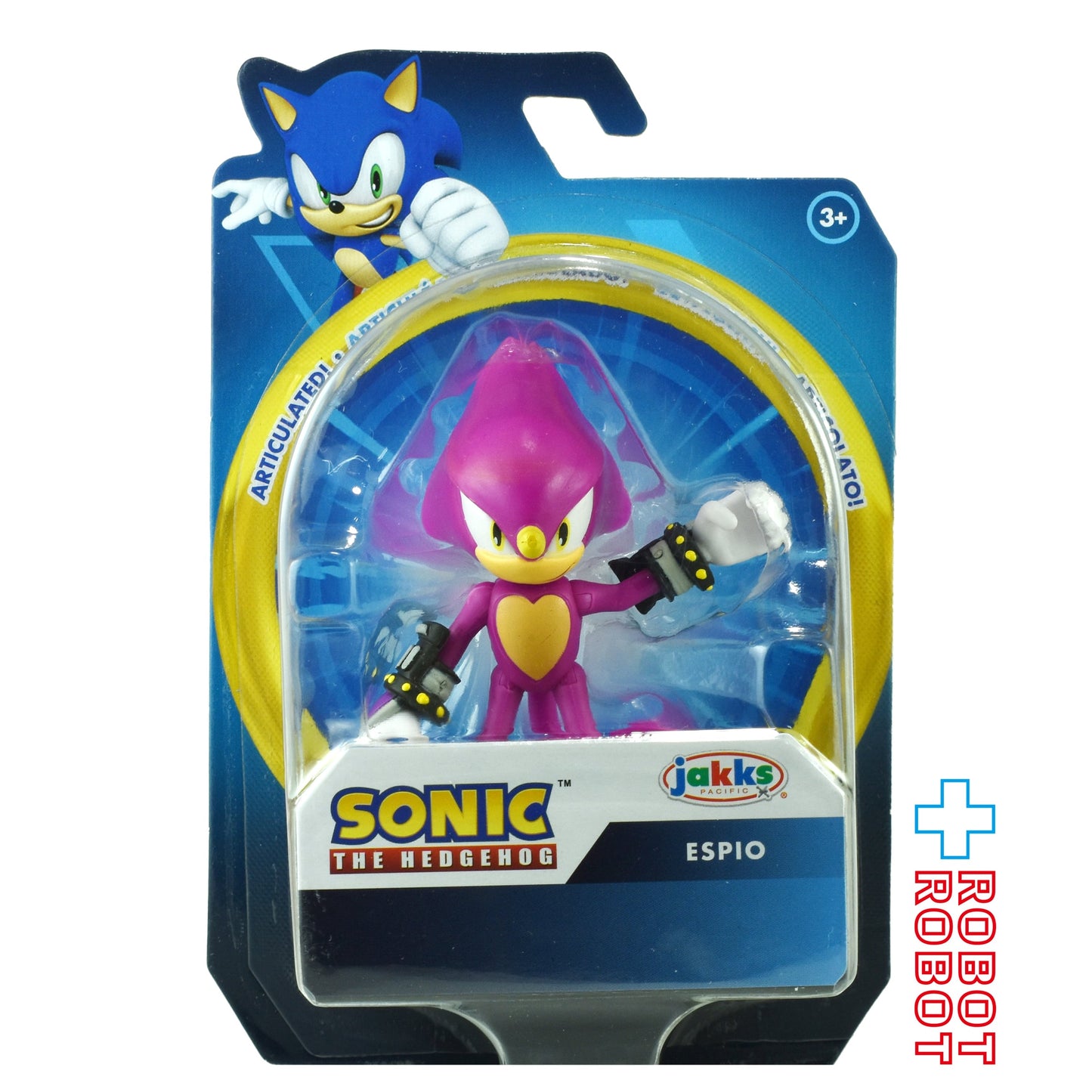 ソニック・ザ・ヘッジホッグ 2.5インチ アクションフィギュア エスピオ ウェーブ20 未開封