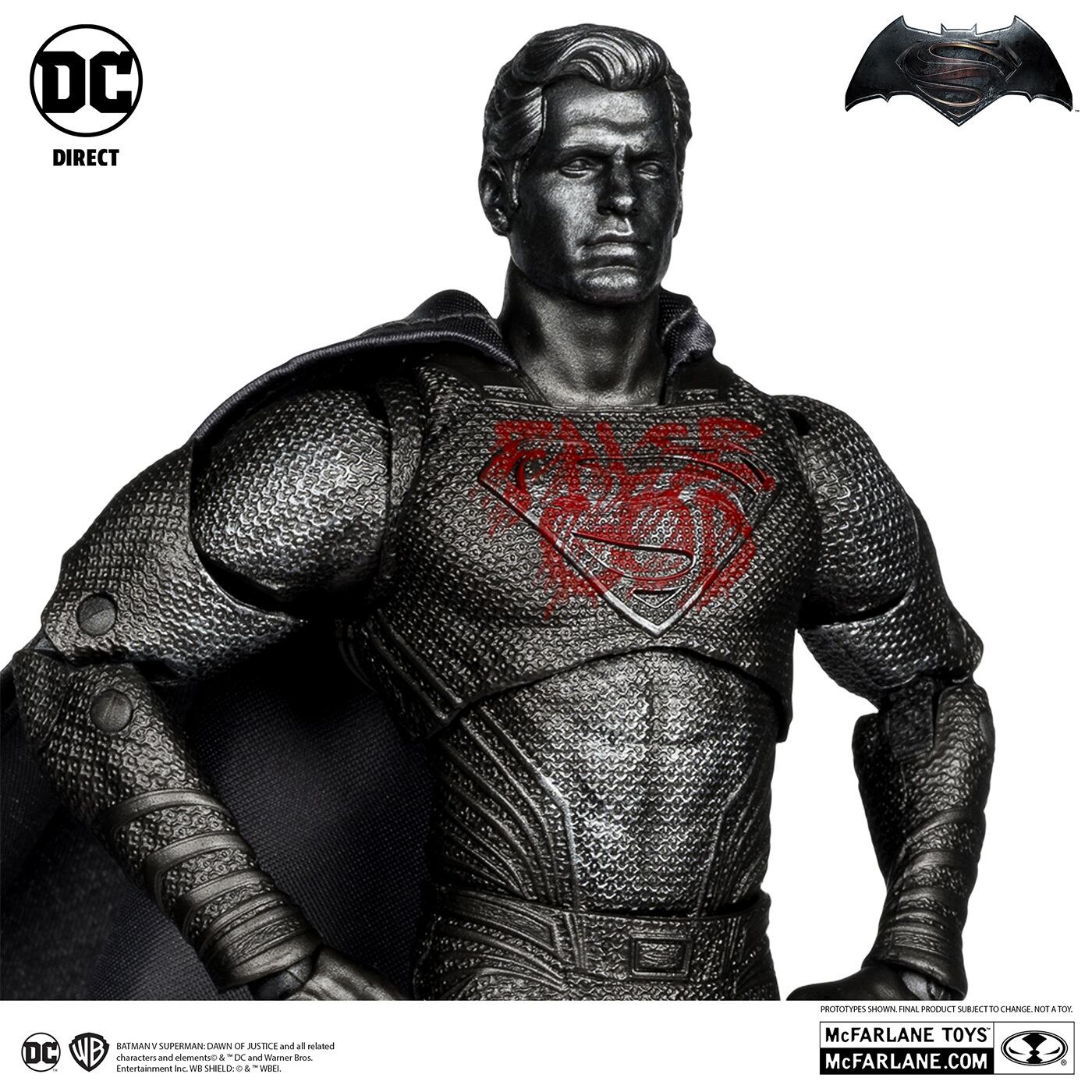 マクファーレン・トイズ DCマルチバース バットマン vs スーパーマン ジャスティスの誕生 スーパーマン 偽りの神 プラチナム・エディション 7インチ アクションフィギュア 未開封