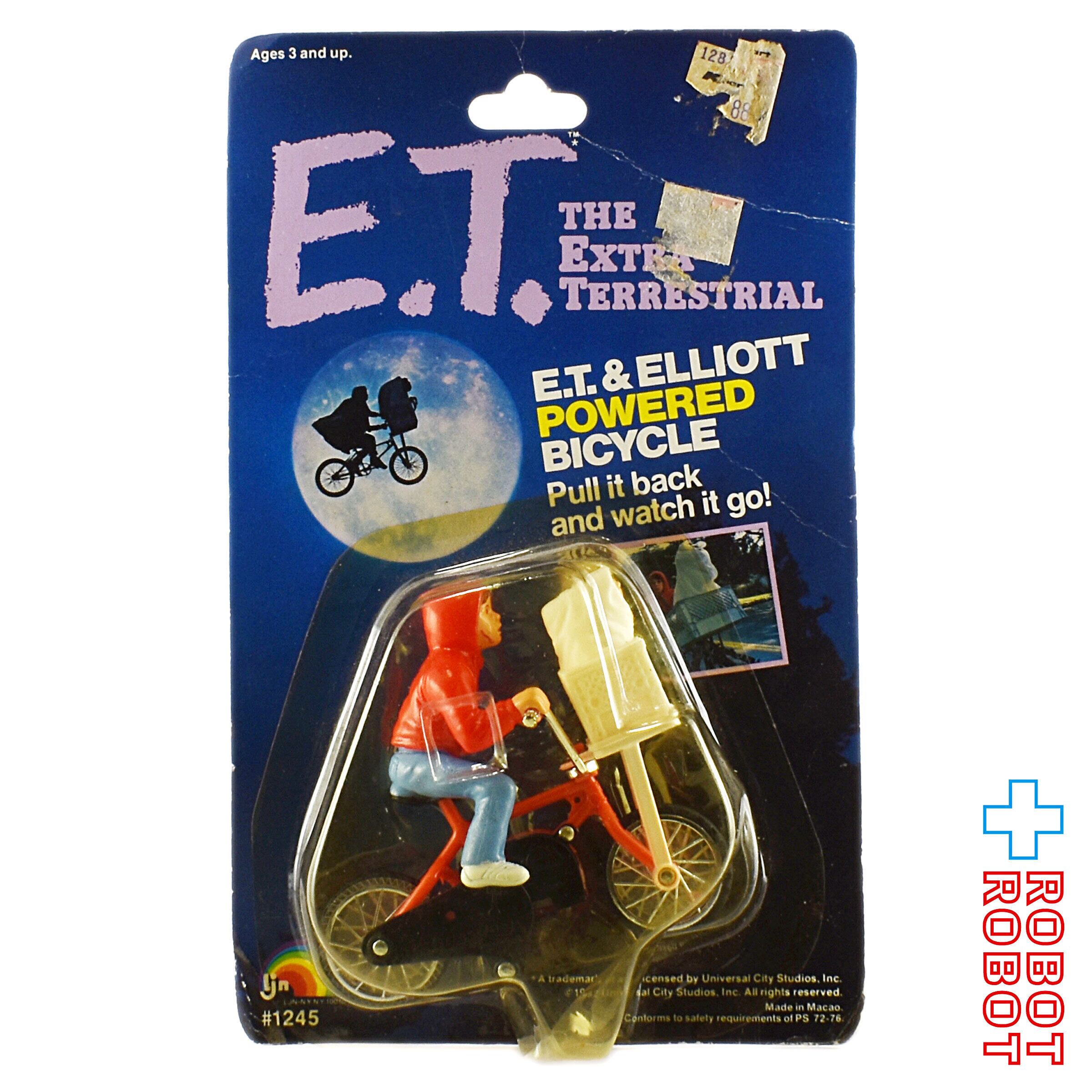 E.T.とエリオットの自転車フィギュア LJN社 1982 未開封 – ROBOTROBOT