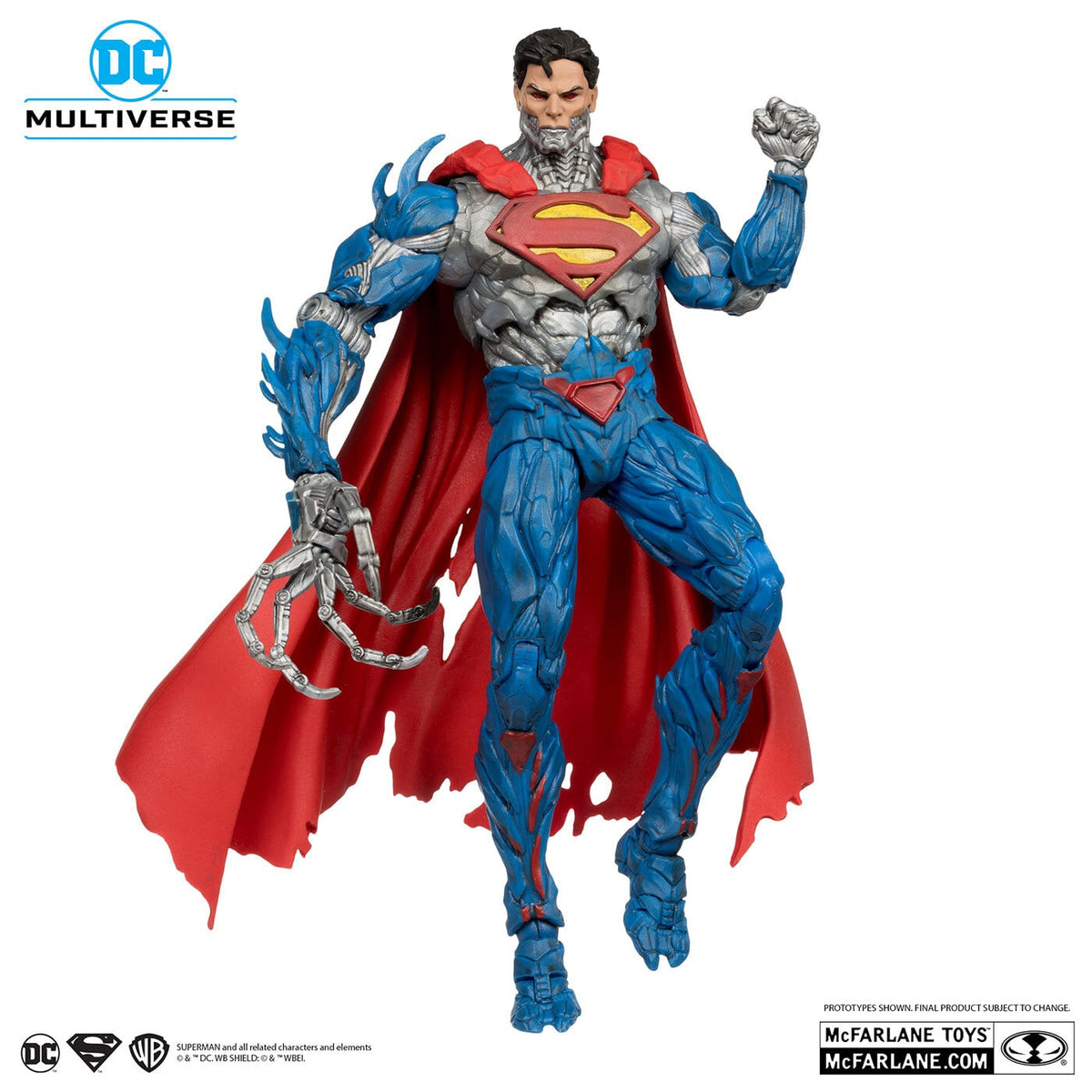 マクファーレン・トイズ DCマルチバース コミック The New 52 #277 サイボーグスーパーマン 7インチ アクションフィギュア 国内版 未開封