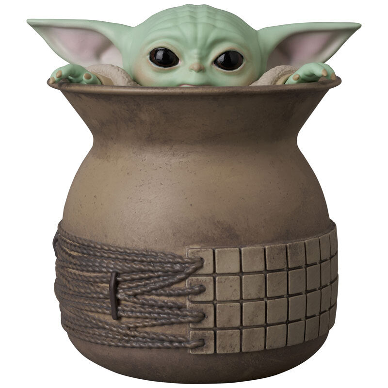 メディコム No.884 UDF マンダロリアン シリーズ3 グローグー Hiding in a pot ビニールフィギュア 未開封