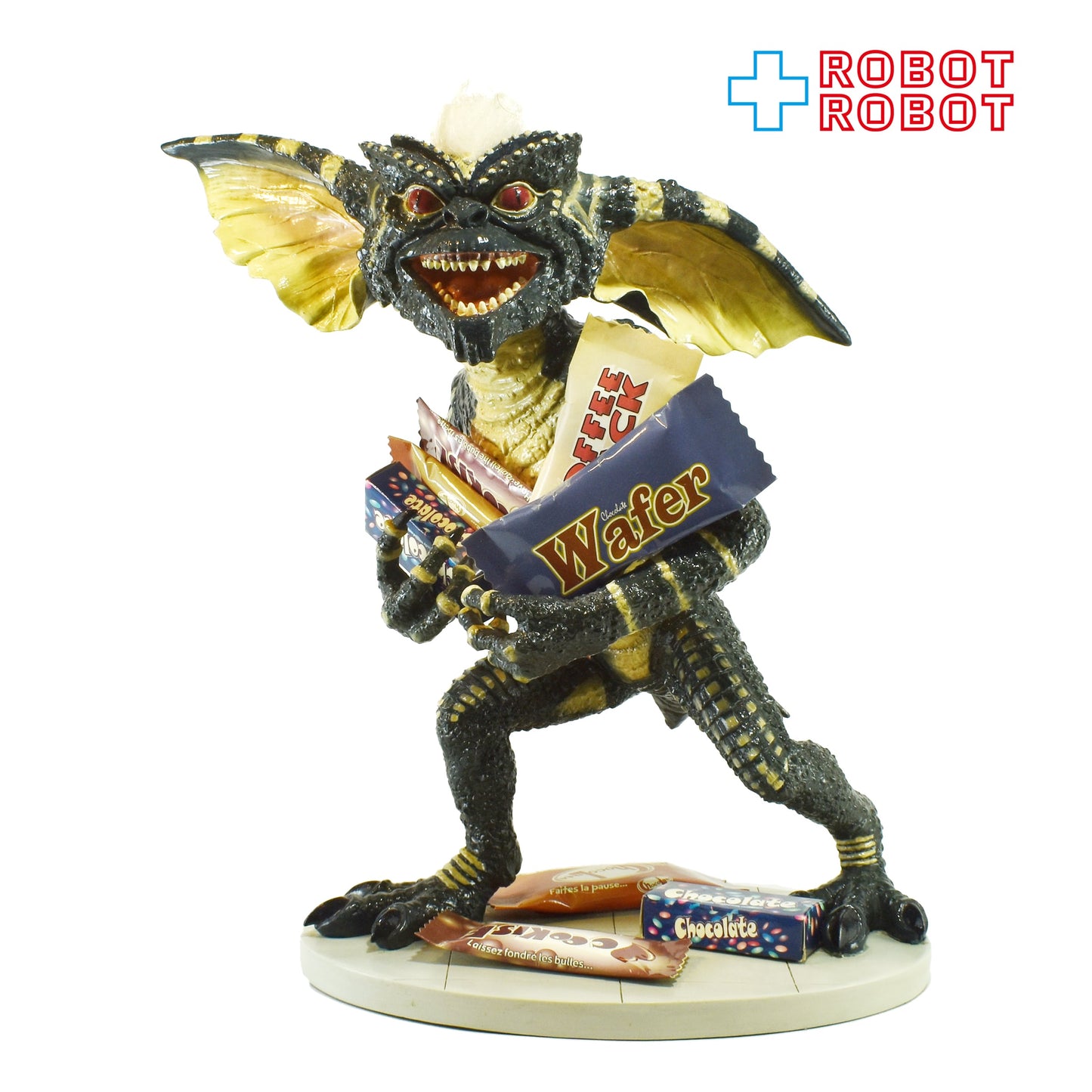 ジュンプランニング クラフトレーベル グレムリン ストライプ 30センチ スタチュー フィギュア 箱なし ※店頭受取限定 発送不可