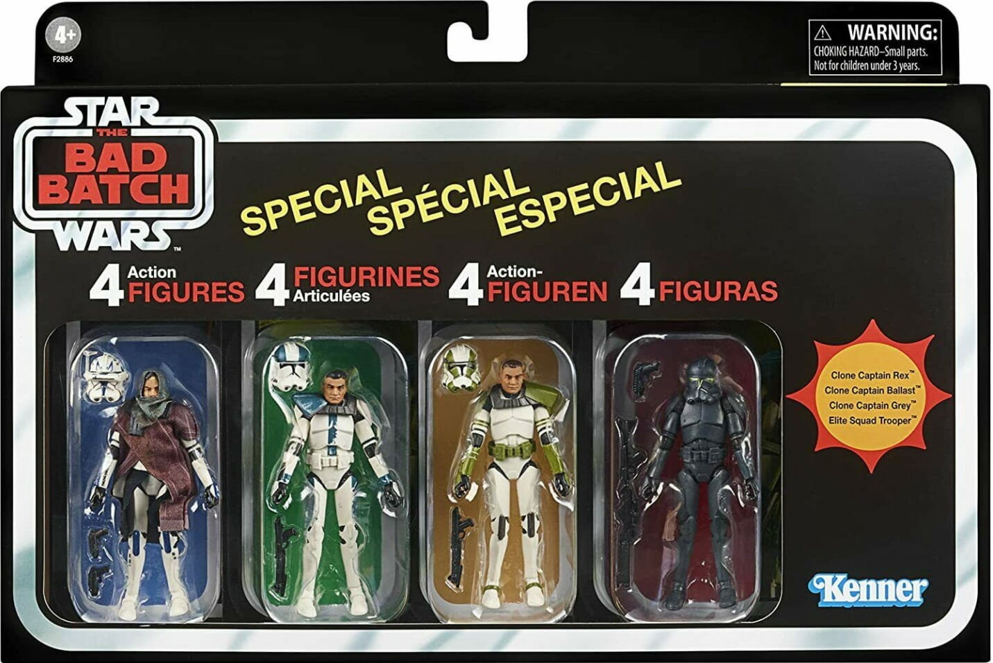 スター・ウォーズ バッド・バッチ [バッドバッチ] ヴィンテージコレクション 3.75インチ アクションフィギュア 4パック 未開封