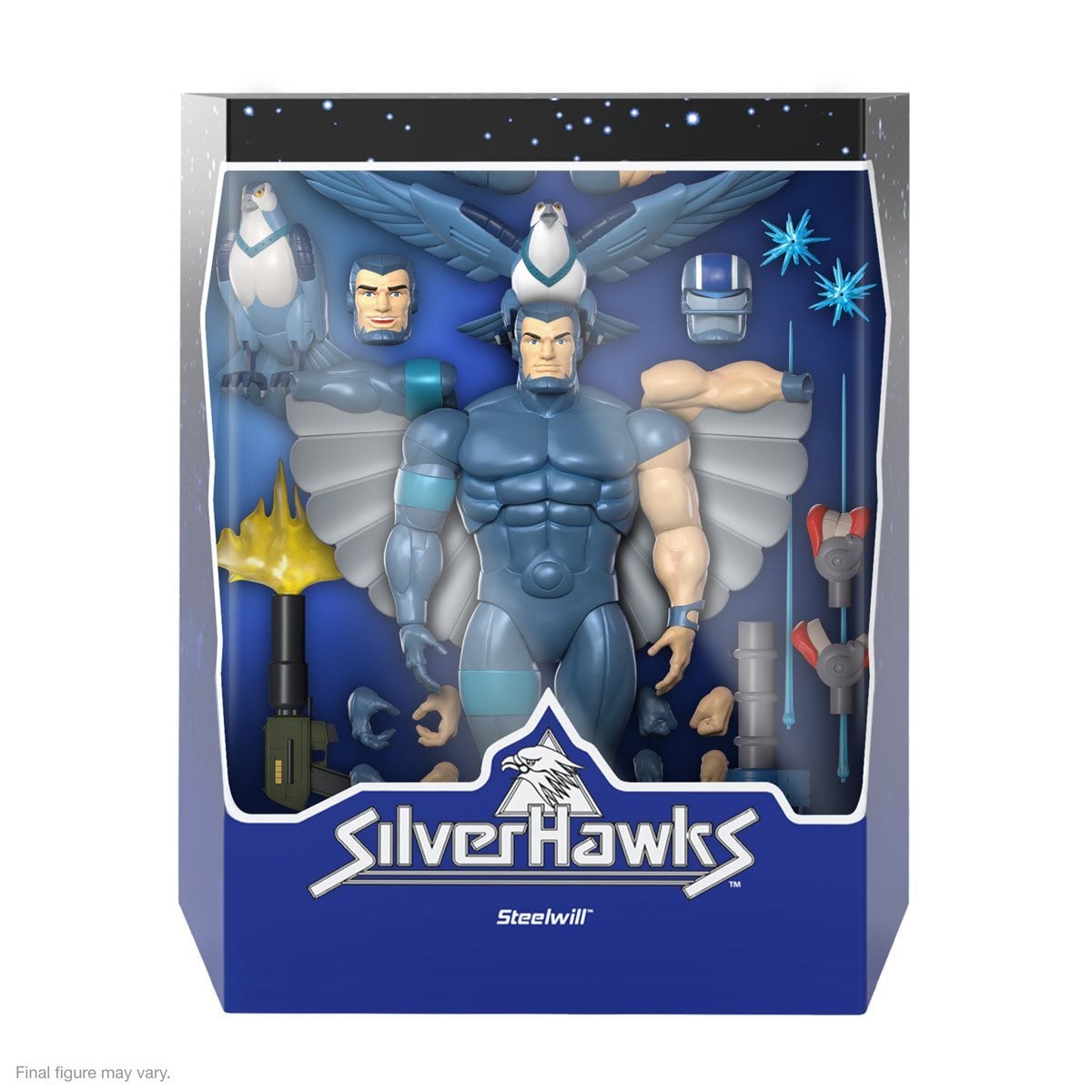 SilverHawks Steelwill フィギュア　súper7 スーパー7 シルバーホークス スティールウィル アルティメット