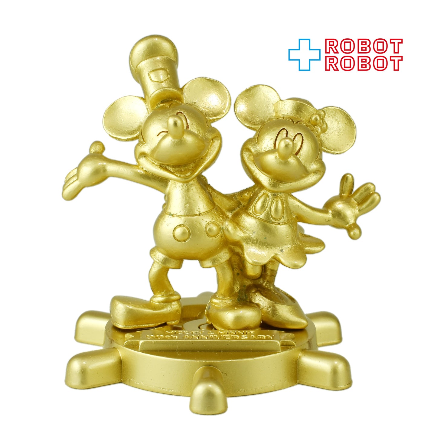 ディズニーカードクラブ ミッキーマウス ミニーマウス ペーパーウェイト 2019 箱付き