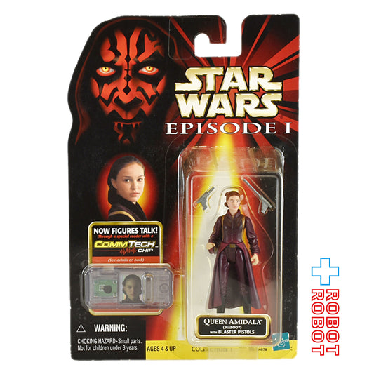 スター・ウォーズ EP1 コムテック クイーン・アミダラ (ナブー) 3.75インチ アクションフィギュア 国内版 未開封