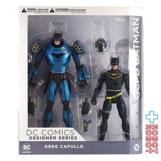 DCコレクティブルズ DCコミックス デザイナーシリーズ バットマン＆バットアーマー By グレッグ・カプロ ６インチアクションフィギュア 国内版 未開封