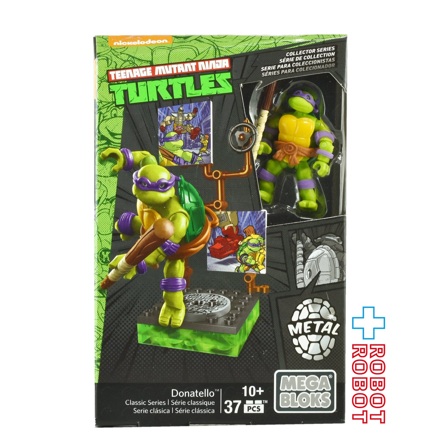 マテル メガブロック 2016 タートルズ TMNT ドナテロ フィギュア 国内版 未開封