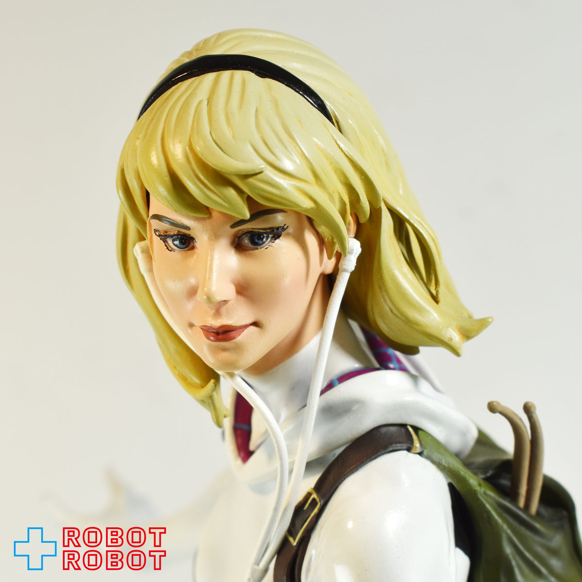 サイドショウ アーティストシリーズ スパイダーバース・コレクション スパイダー・グウェン by マーク・ブルックス スタチューフィギュア ※難有り