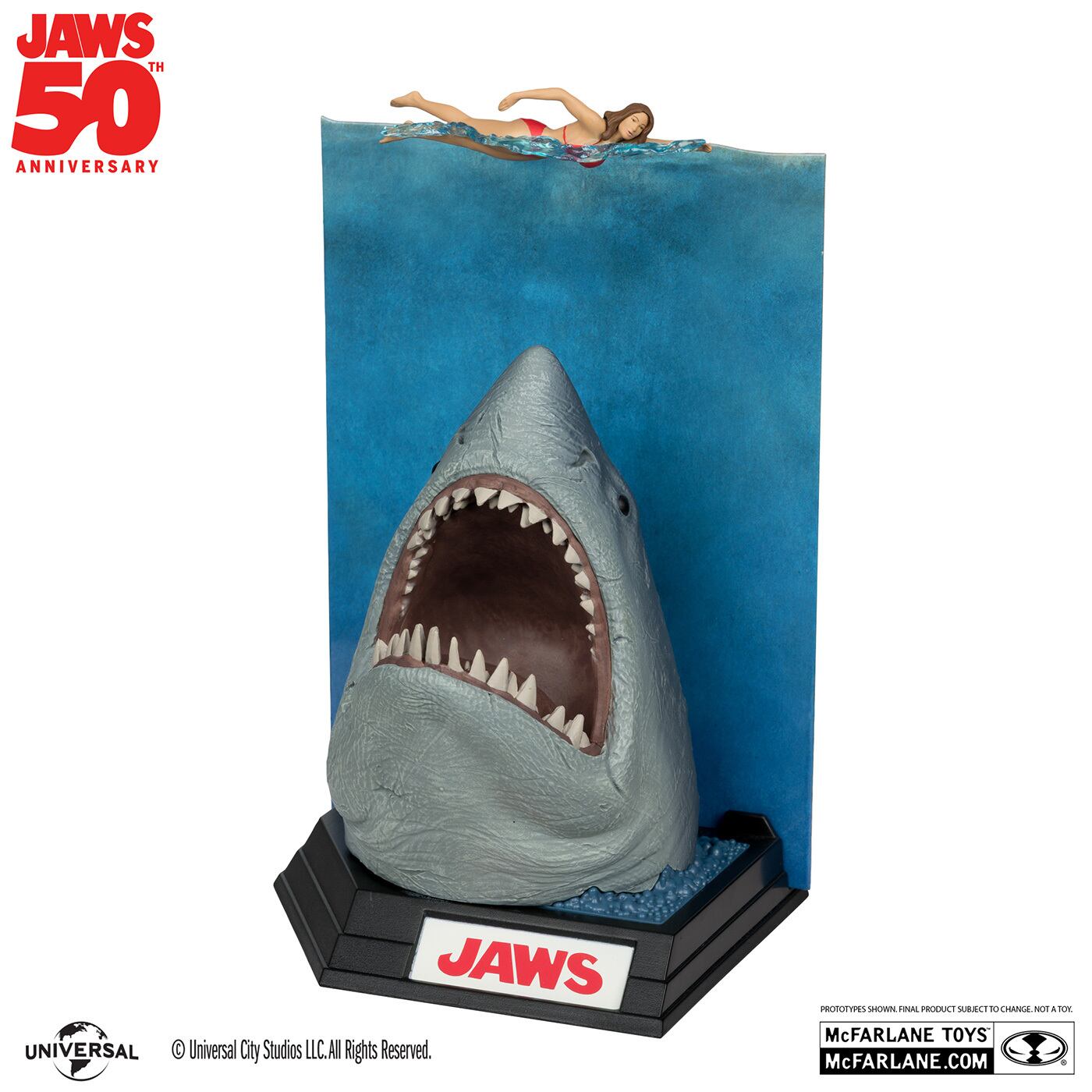未開封　ジョーズ JAWS マクファーレン　McFARLANE TOYS マクファーレン ムービー・マニアックス JAWS ジョーズ 50周年