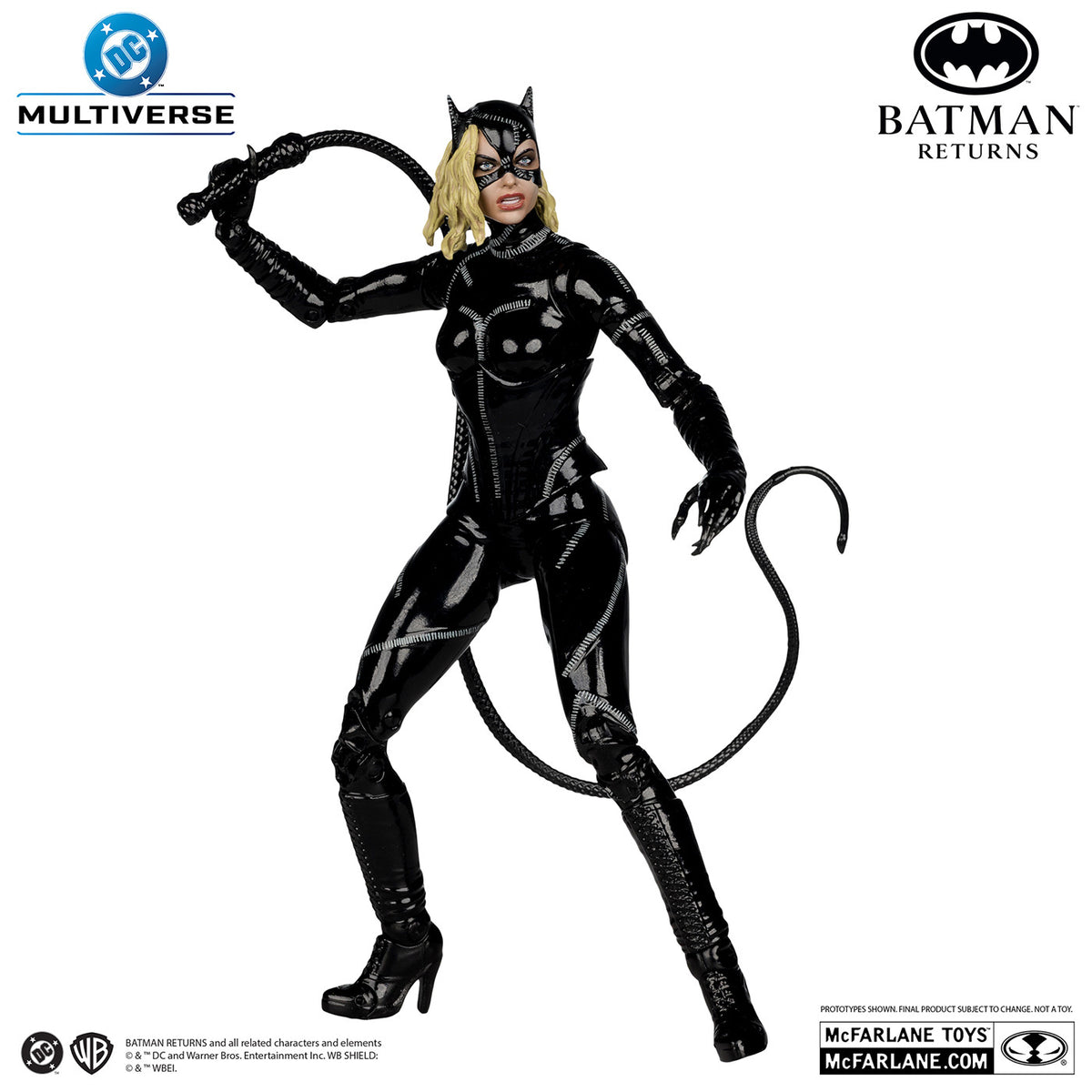 マクファーレン・トイズ DCマルチバース バットマン リターンズ キャットウーマン (バトルダメージ) デラックス・シアトリカル・エディション 7インチ アクションフィギュア 国内版 未開封