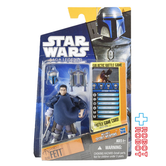 スター・ウォーズ SL2010 SL05 ジャンゴ・フェット アンマスクド サーガ・レジェンズ 3.75インチ アクションフィギュア US版 未開封