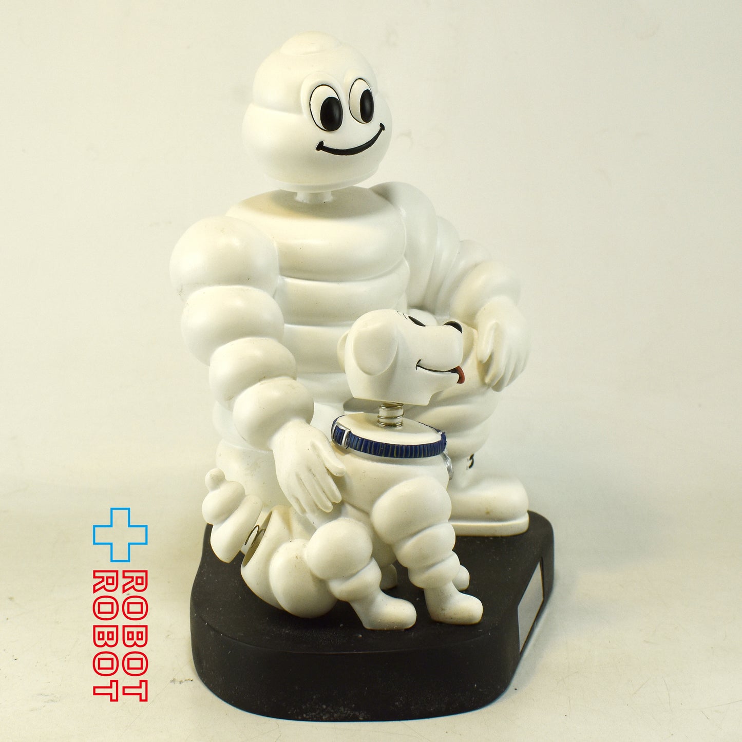 ミシュラン タイヤマン ビバンダム & ドッグ ボブルヘッドフィギュア 企業物