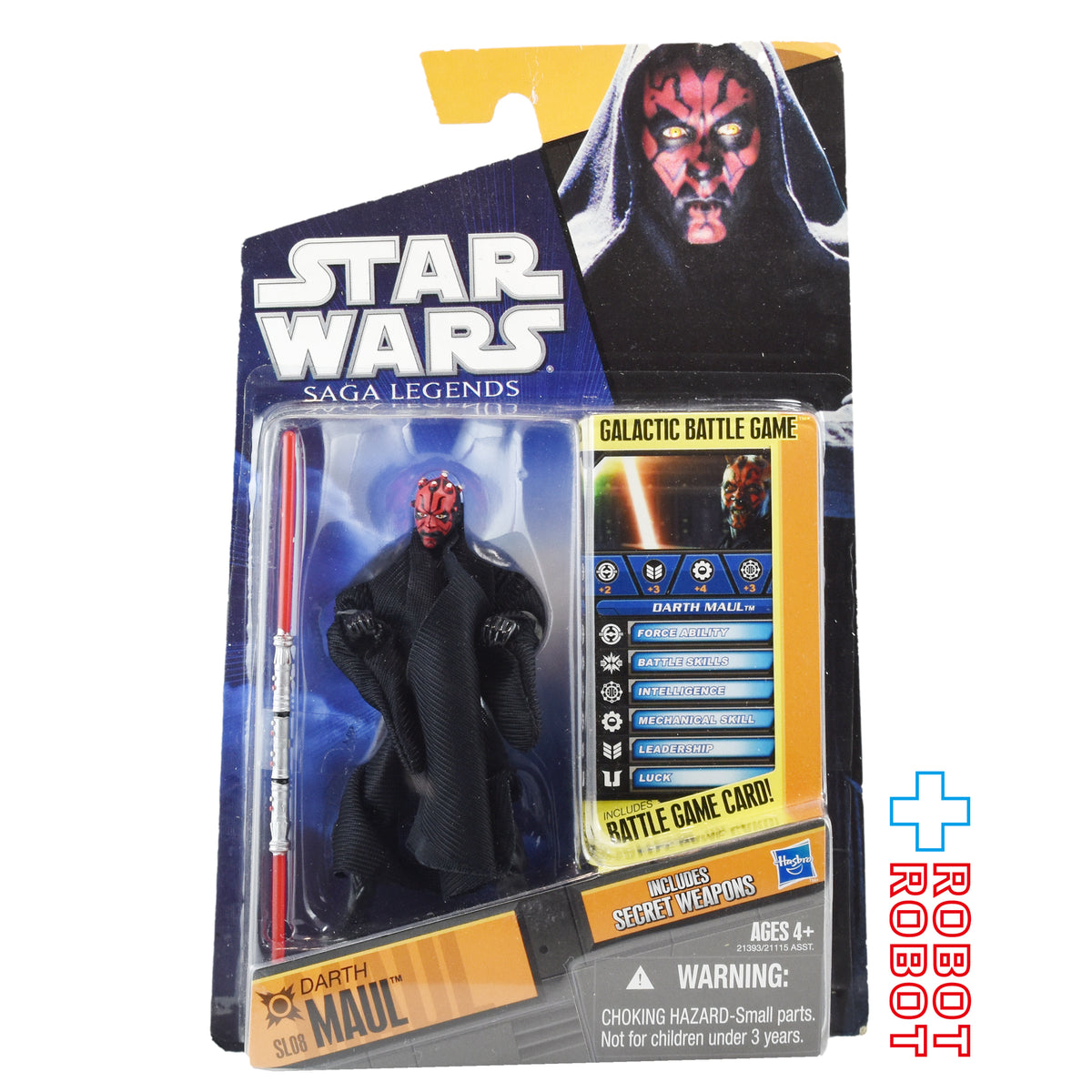 スター・ウォーズ SL2010 SL08 ダース・モール サーガ・レジェンズ 3.75インチ アクションフィギュア 未開封 US版