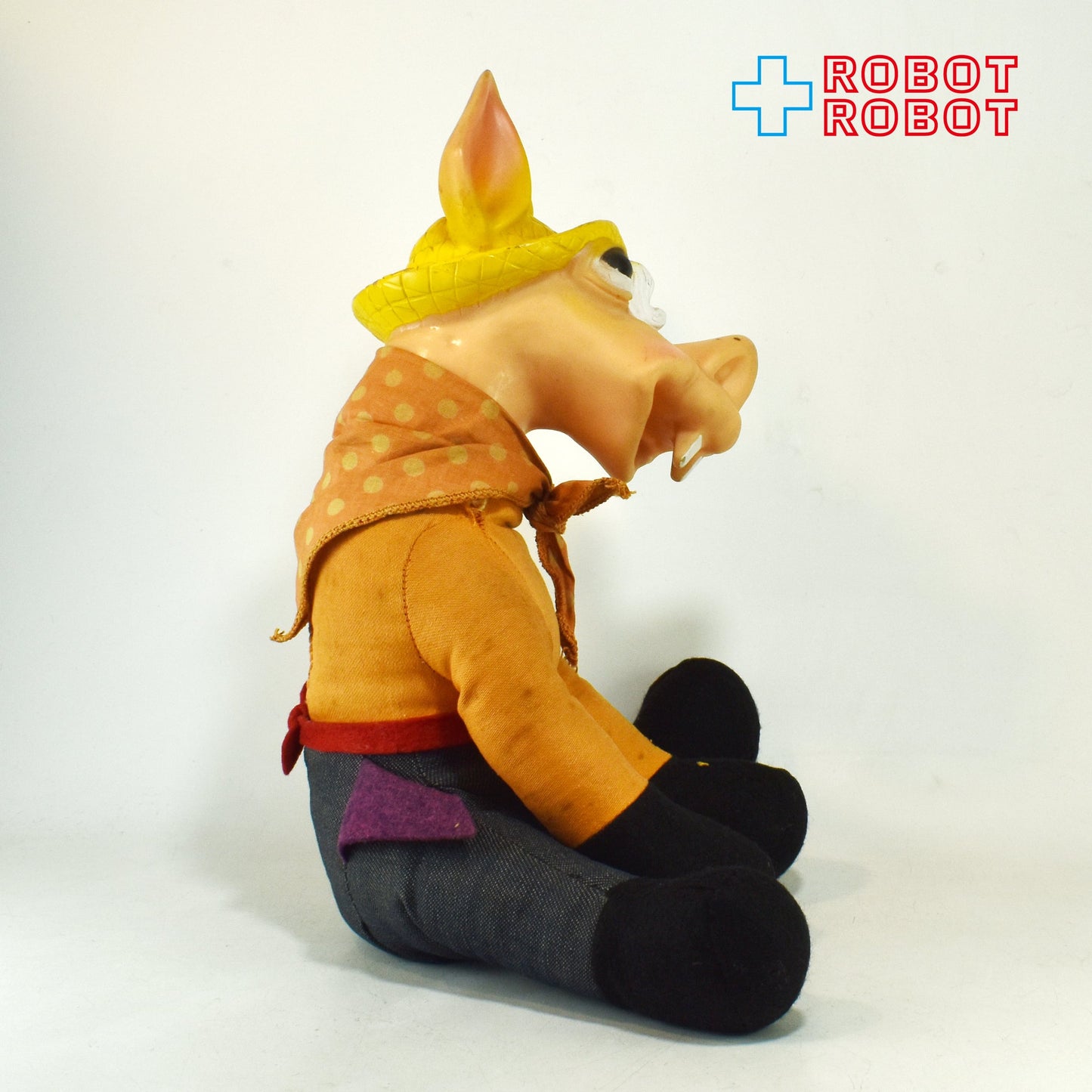 ラムチョップ / チャーリーホース ソフビ顔ぬいぐるみ人形 1960年代 メイドインUSA