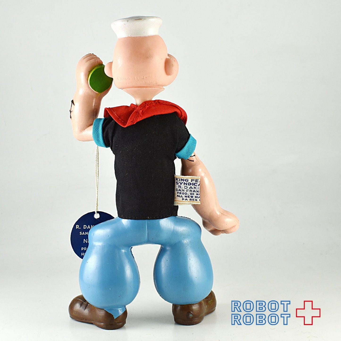 Dakin ポパイ ビニールフィギュア 紙タグ付 1970's HONG KONG