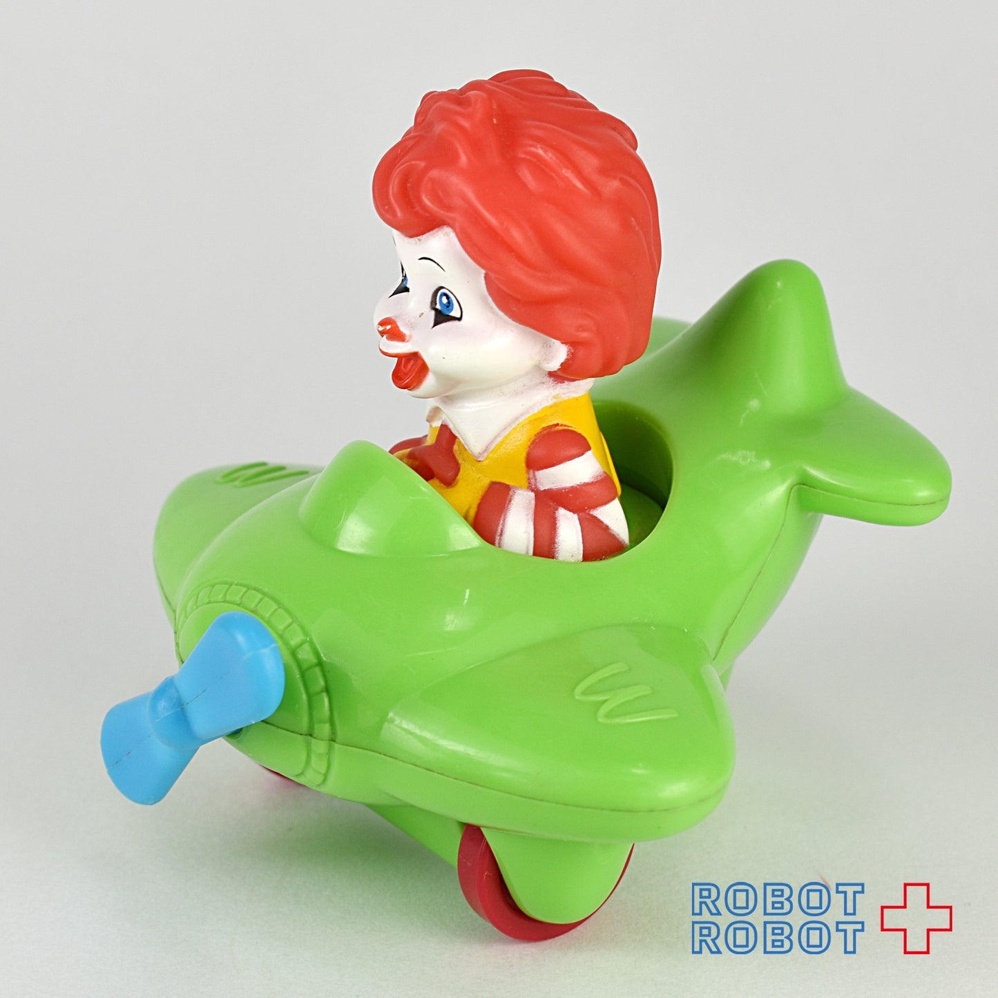 マクドナルド ベビーロナルド 飛行機 グリーン ハッピーミールトイ