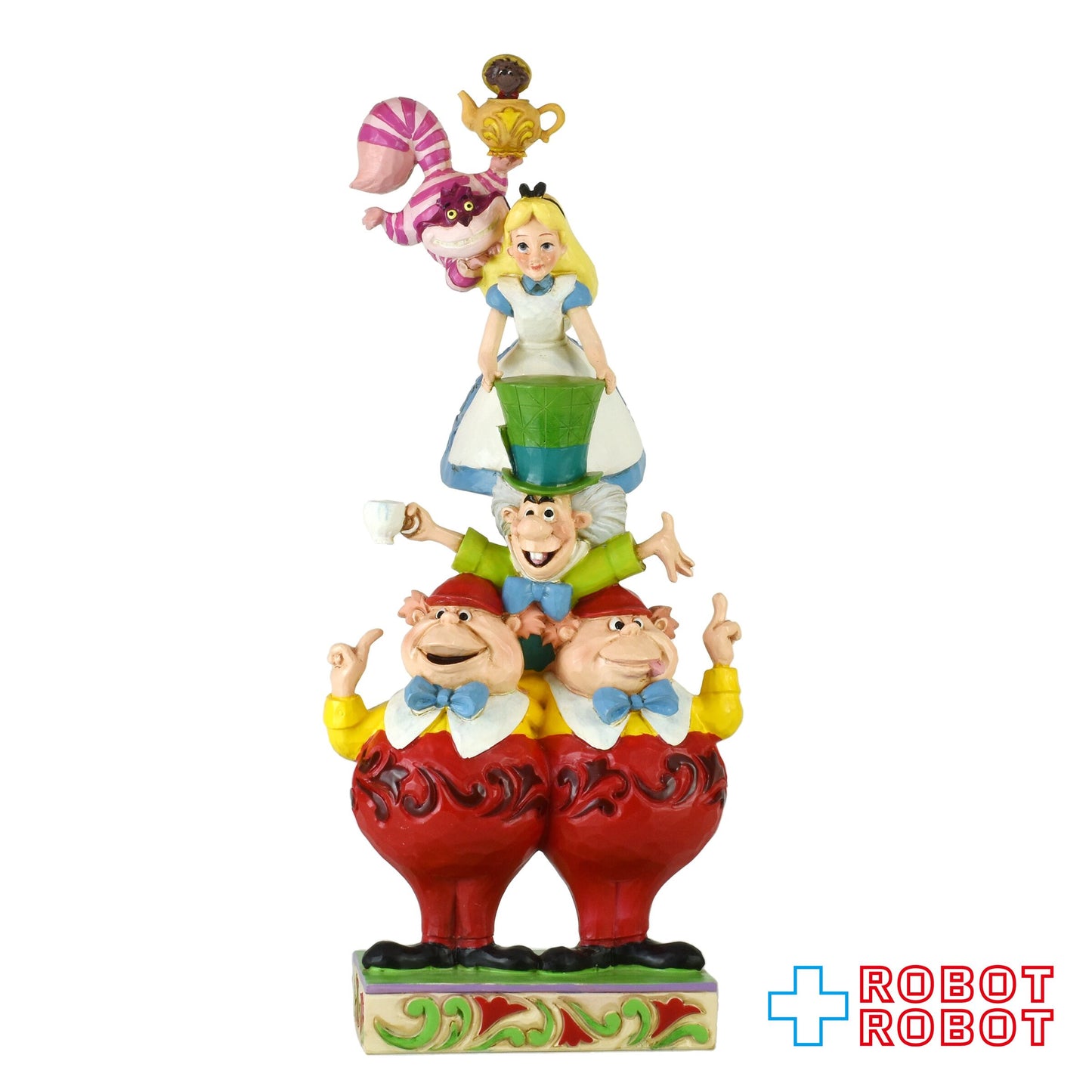 ディズニー・トラディション ジム・ショア エネスコ ふしぎの国のアリス "We're All Mad Here" フィギュア 箱付