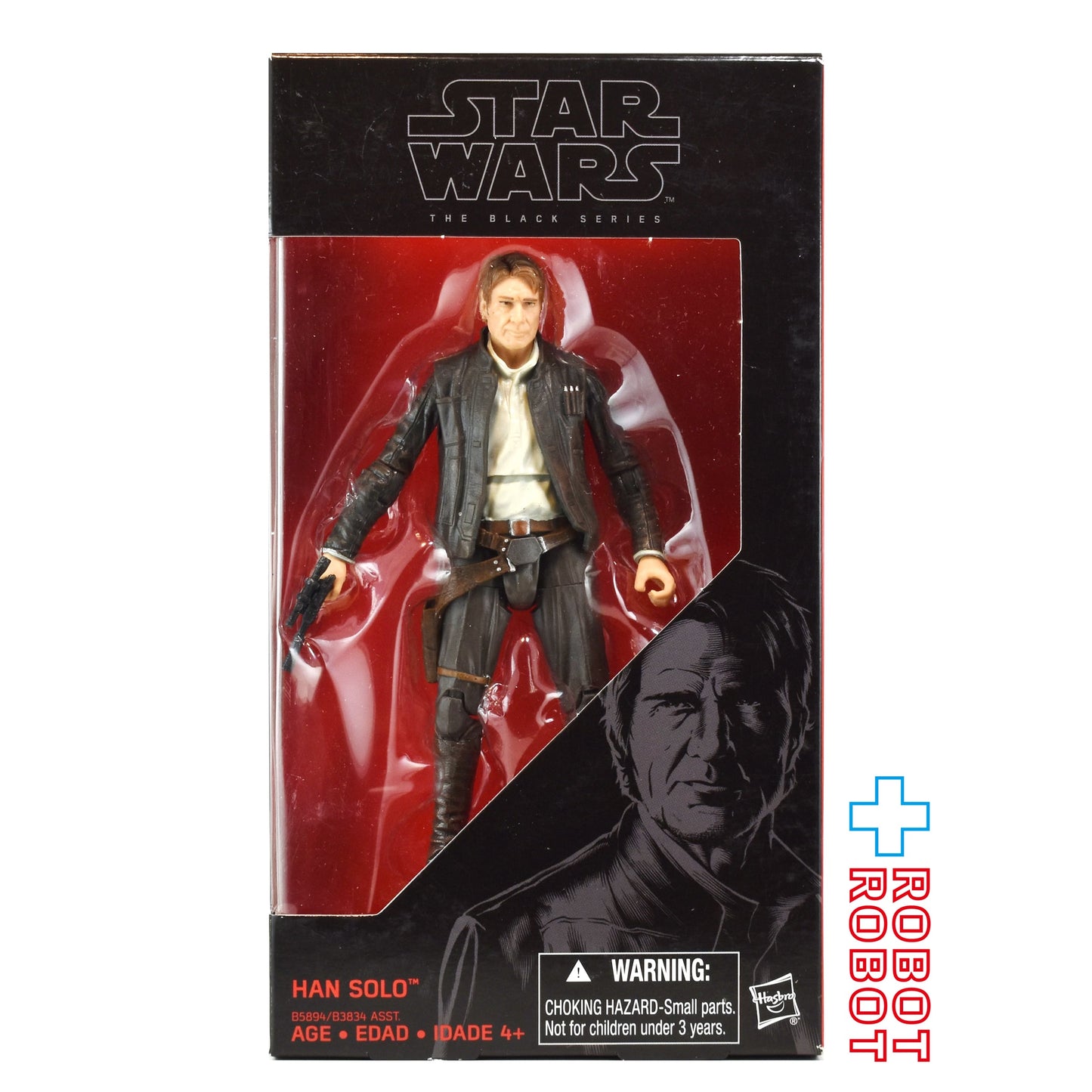 スター・ウォーズ ブラックシリーズ 2016 #18 ハン・ソロ [TFA] 6インチフィギュア 未開封