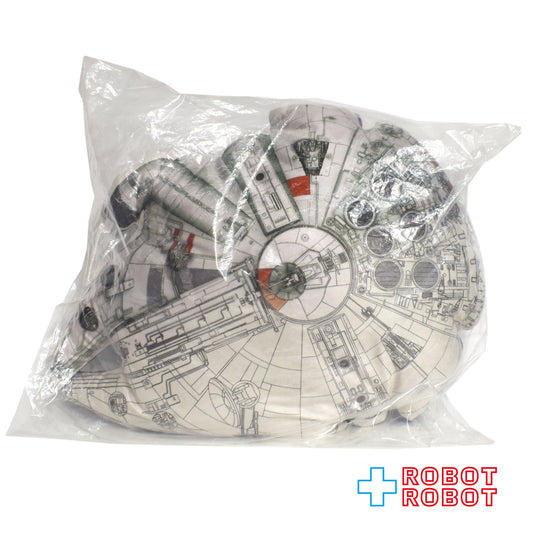 スター・ウォーズ ミレニアムファルコン ダイカットクッション 紙タグ付き 袋入