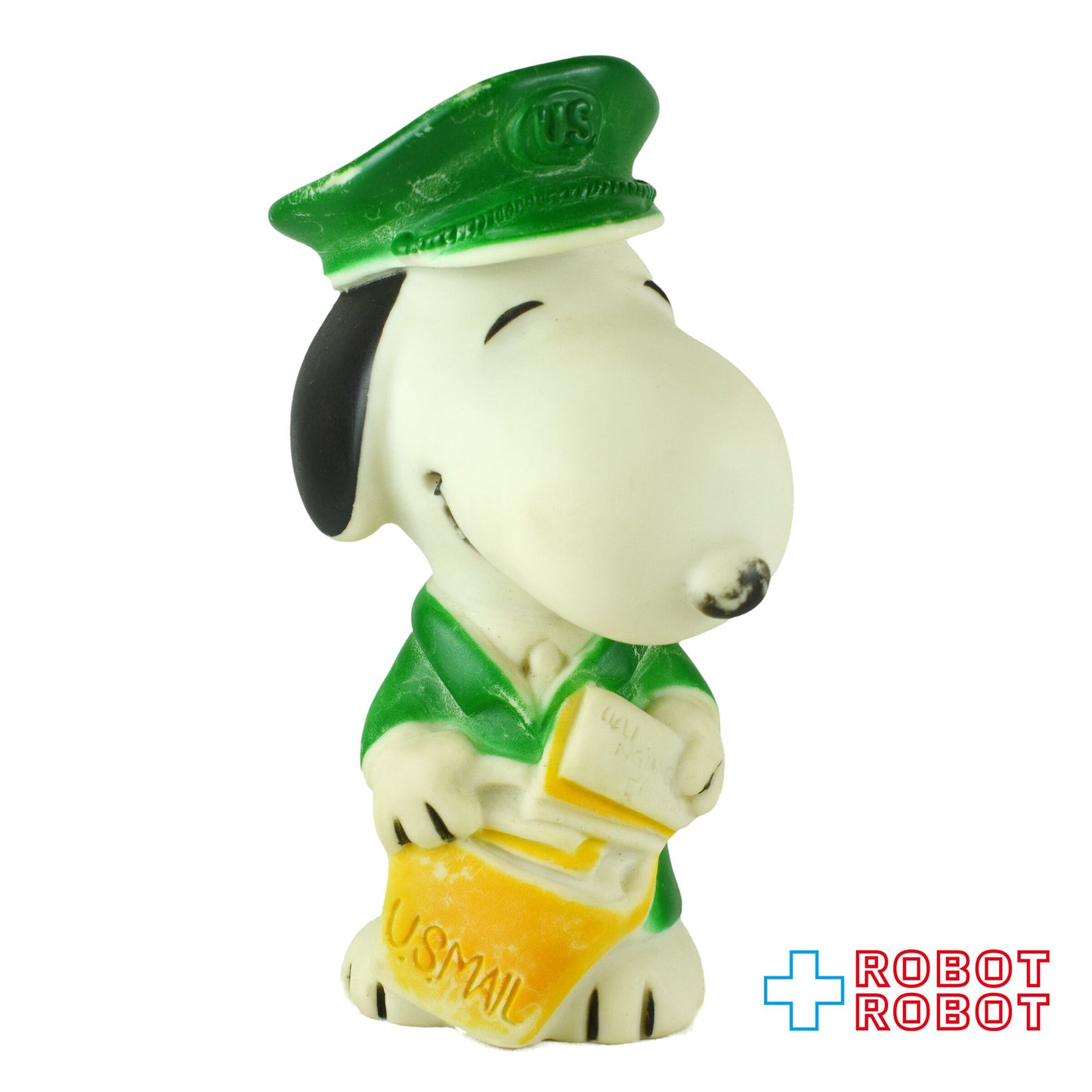 スヌーピー ポストマン スクイーク ラバードール 1980's ダナラ社 - ROBOTROBOT