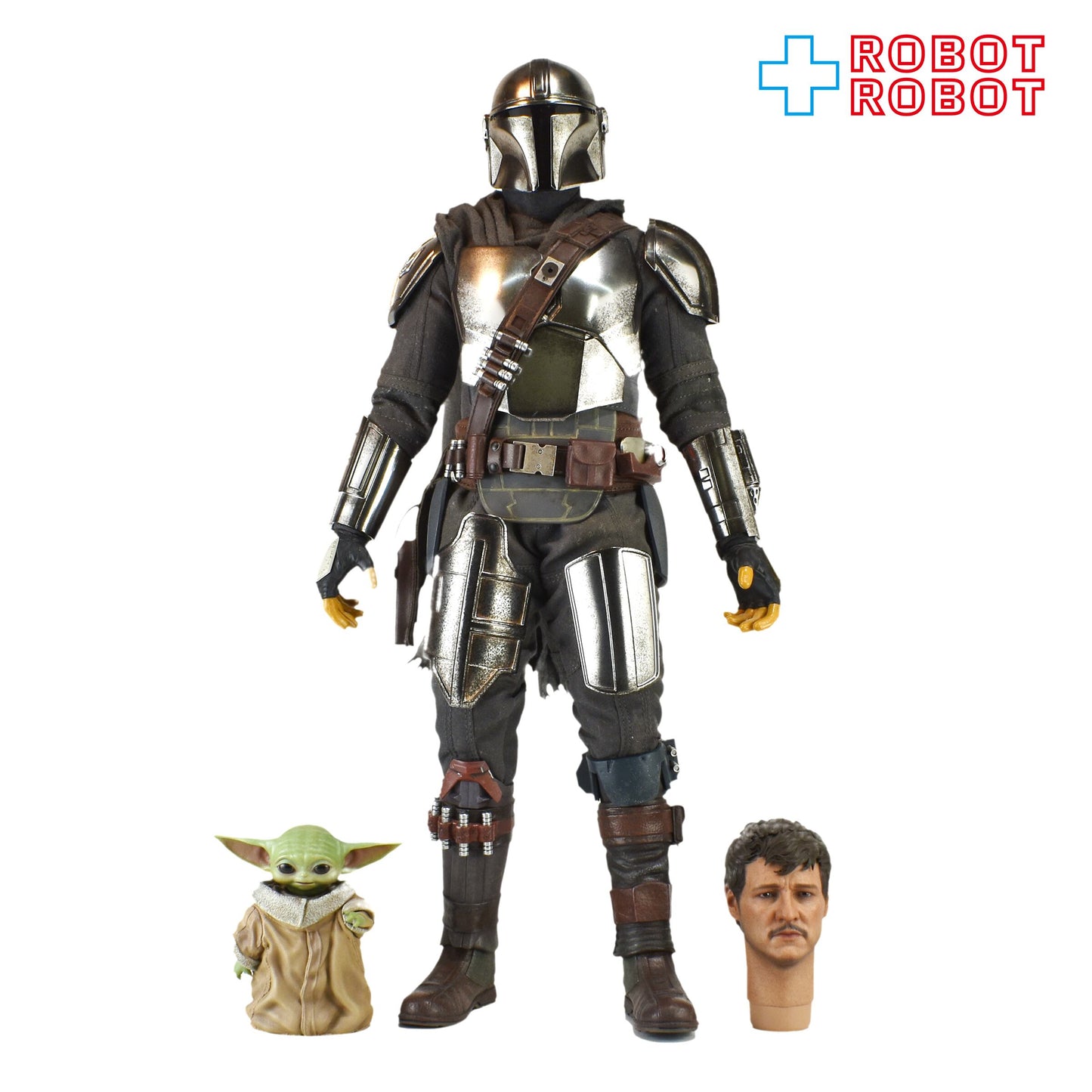 ホットトイズ テレビ・マスターピース スター・ウォーズ マンダロリアン マンダロリアン & グローグー 1/6スケールフィギュア TMS051 開封美品