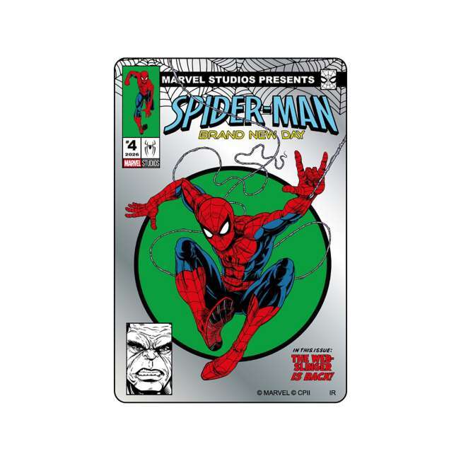 マーベル スパイダーマン : ブランド・ニュー・デイ メタリックカードコレクション 全12種 未開封