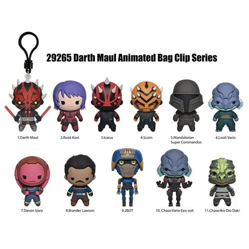 【7月下旬入荷予定】モノグラム フィギュラル バッグ クリップ スター・ウォーズ モール / シャドウ・ロード 1パック 未開封
