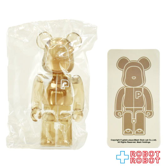 メディコム ベアブリック BE@RBRICK 100% [シリーズ 43] ARTIST 裏 ジェラート ピケ 内袋未開封 カード無し 箱無し ４号店商品