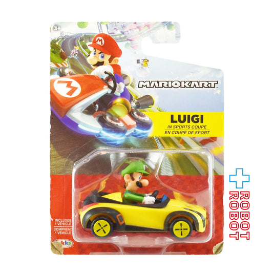 ジャックス マリオカート / ルイージ IN スポーツ・クーペ 2.5インチアクションフィギュア 未開封
