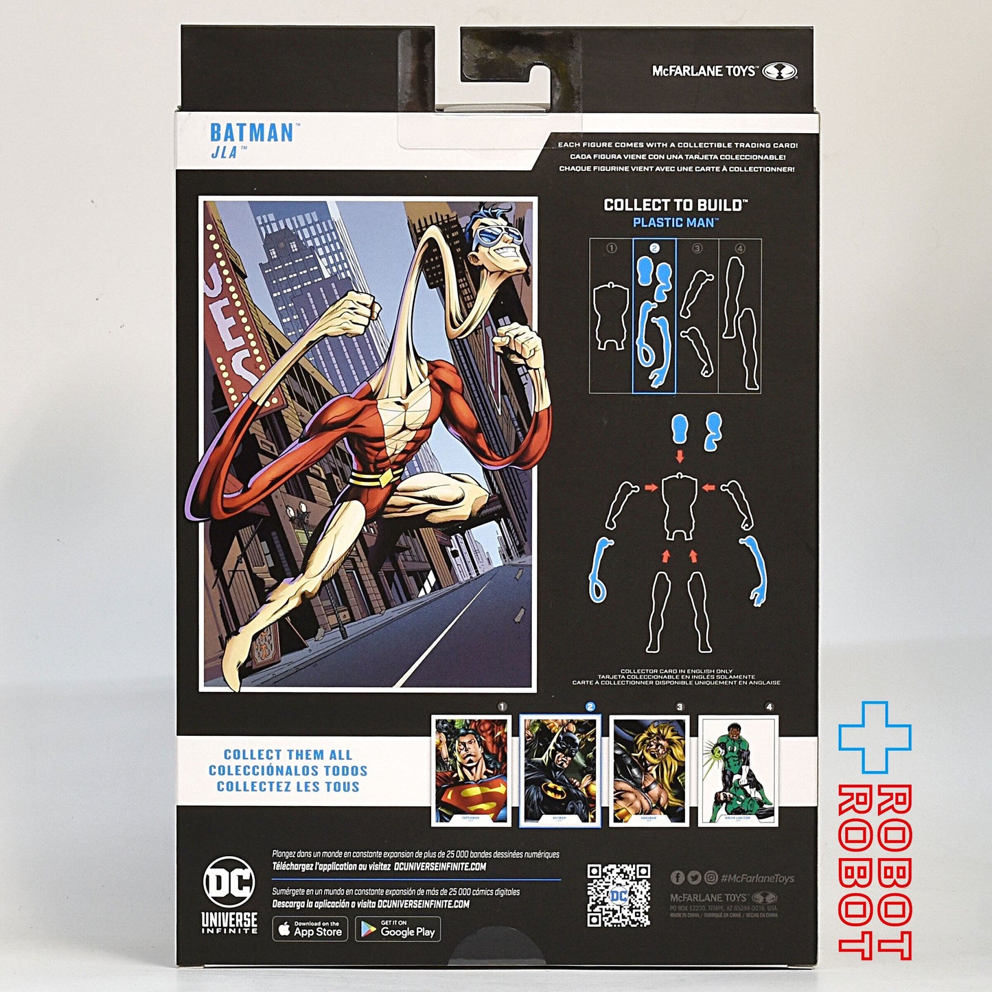 マクファーレン・トイズ DCマルチバース コミック JLA #278 バットマン 7インチ アクションフィギュア 国内版 未開封