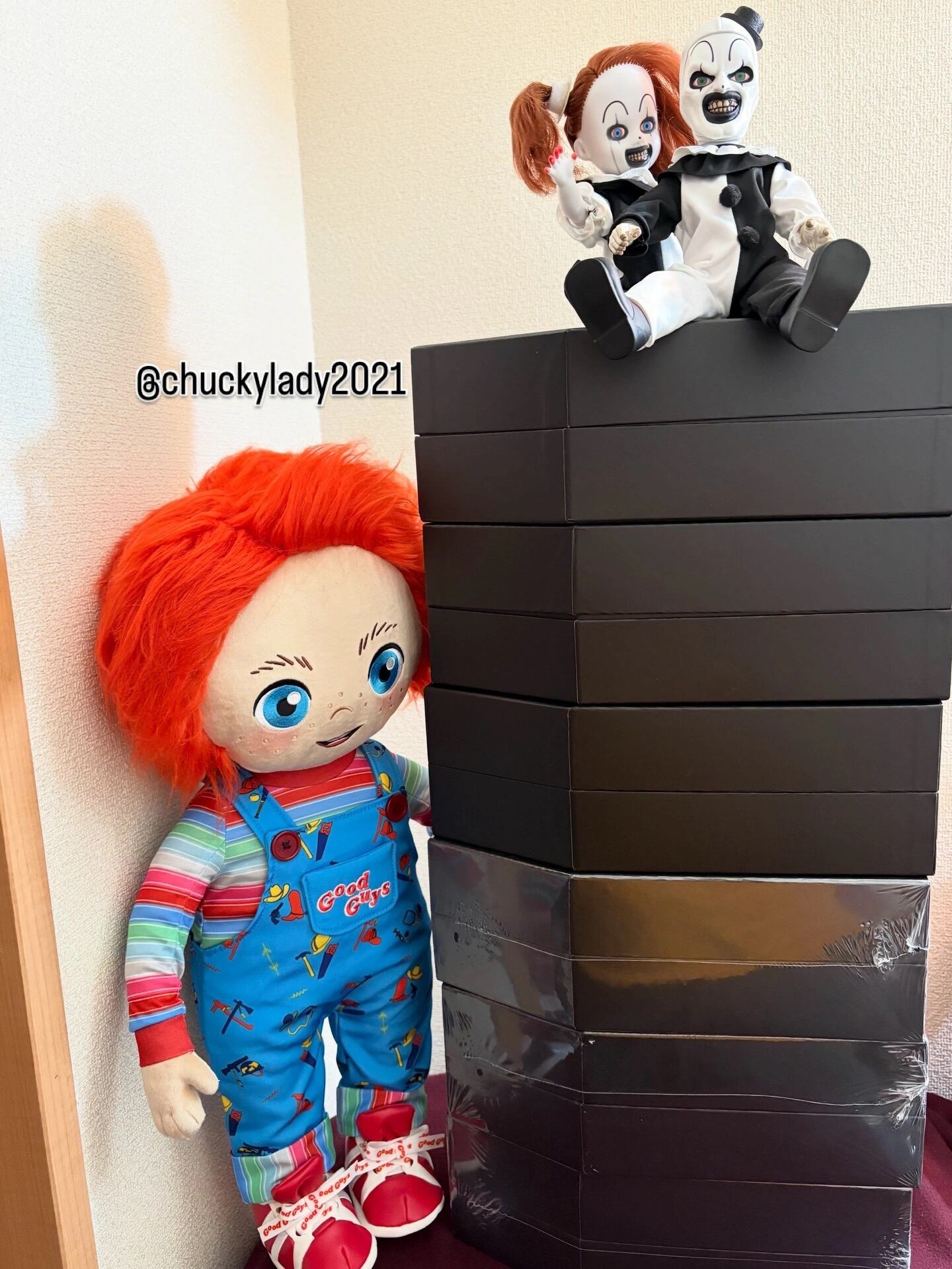 キッドロボット チャイルド・プレイ2 グッドガイ チャッキー 2フィート プレミアム ぬいぐるみ人形 紙タグ付 - ROBOTROBOT