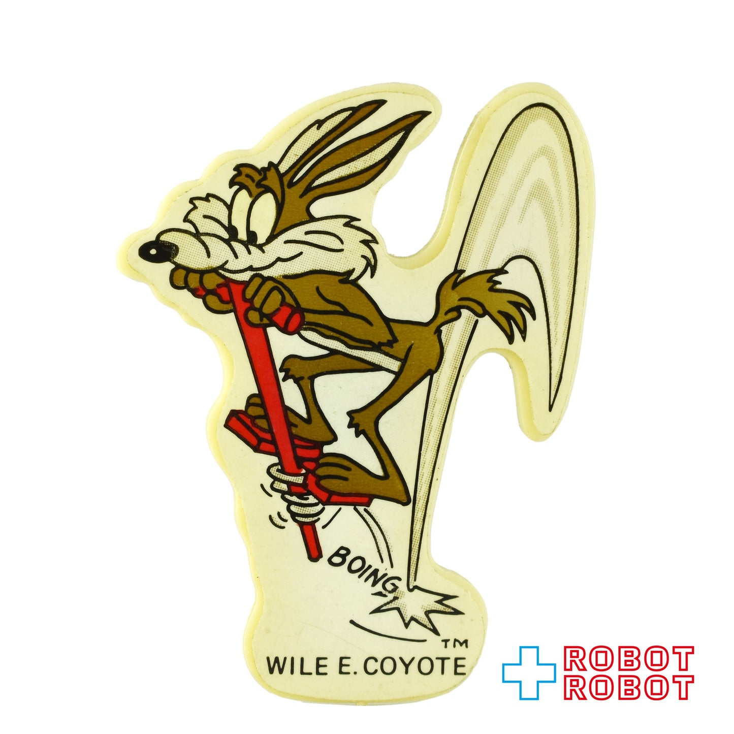 ルーニー・チューンズ ワイリー・コヨーテ プラスチック マグネット 磁石 1988