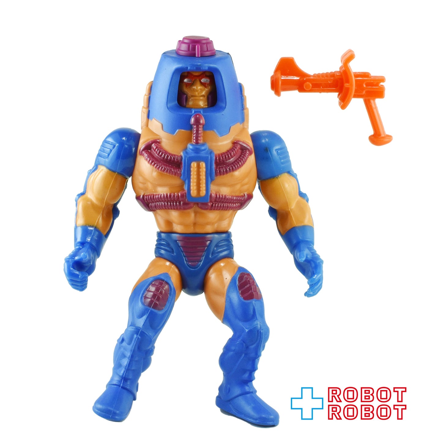 マテル ヒーマン オリジナル MOTU シリーズ2 マン-E-フェイス アクションフィギュア 1983 ⚫️武器付完品