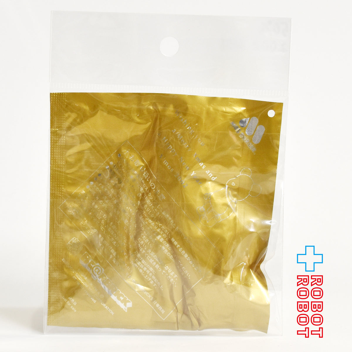 メディコム ベアブリック BE@RBRICK 50% 2002 クリスマス モスバーガー ストラップ サンタ ４号店商品