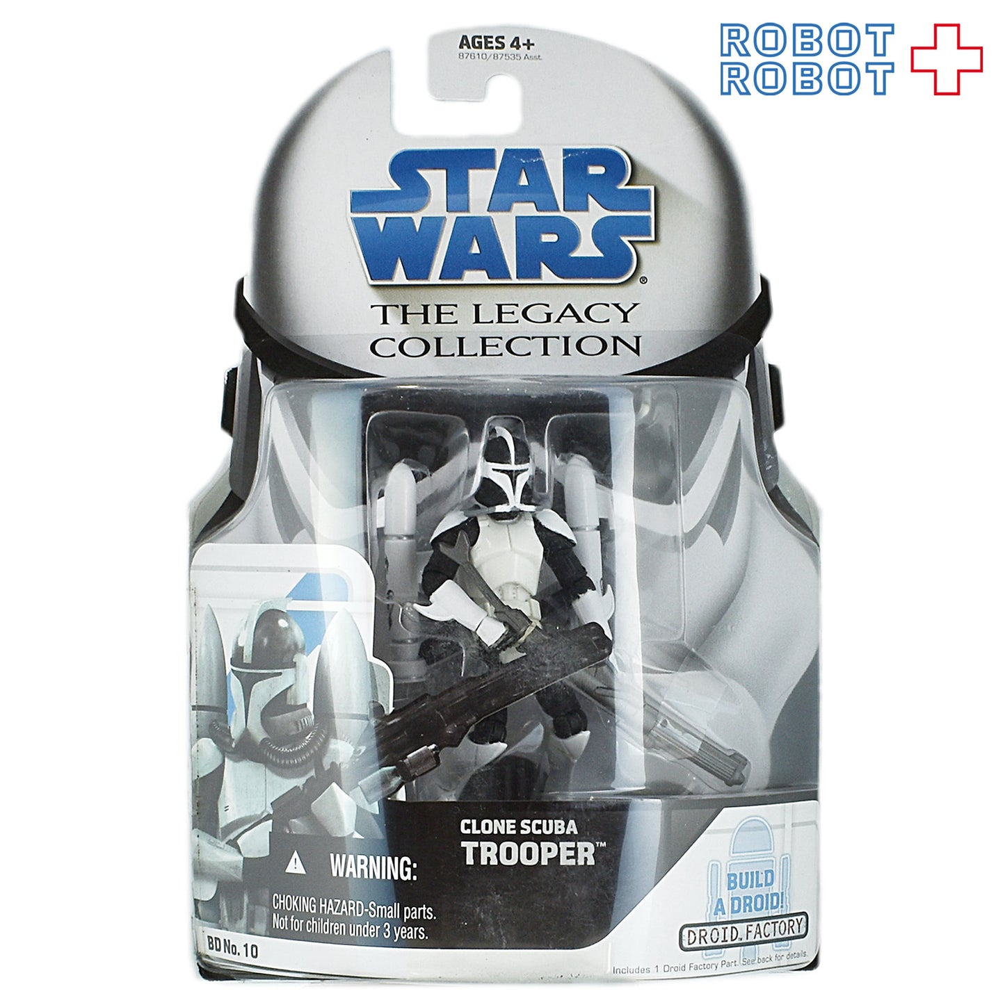 スター・ウォーズ LC2008 BD No.10 クローン・スキューバ・トルーパー [CW]レガシーコレクション 3.75インチ アクションフィギュア 未開封